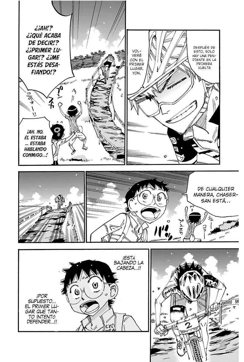 Yowamushi Pedal Capítulo 564 - Página 15 en español