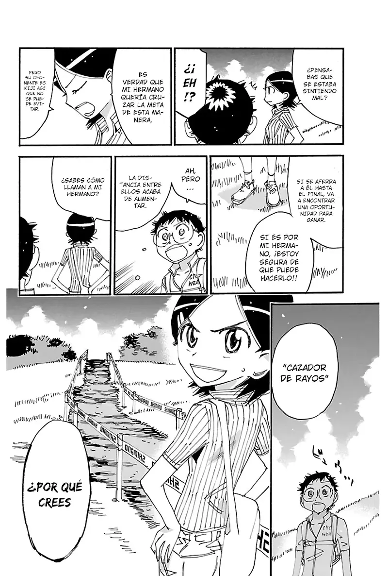 Yowamushi Pedal Capítulo 564 - Página 17 en español