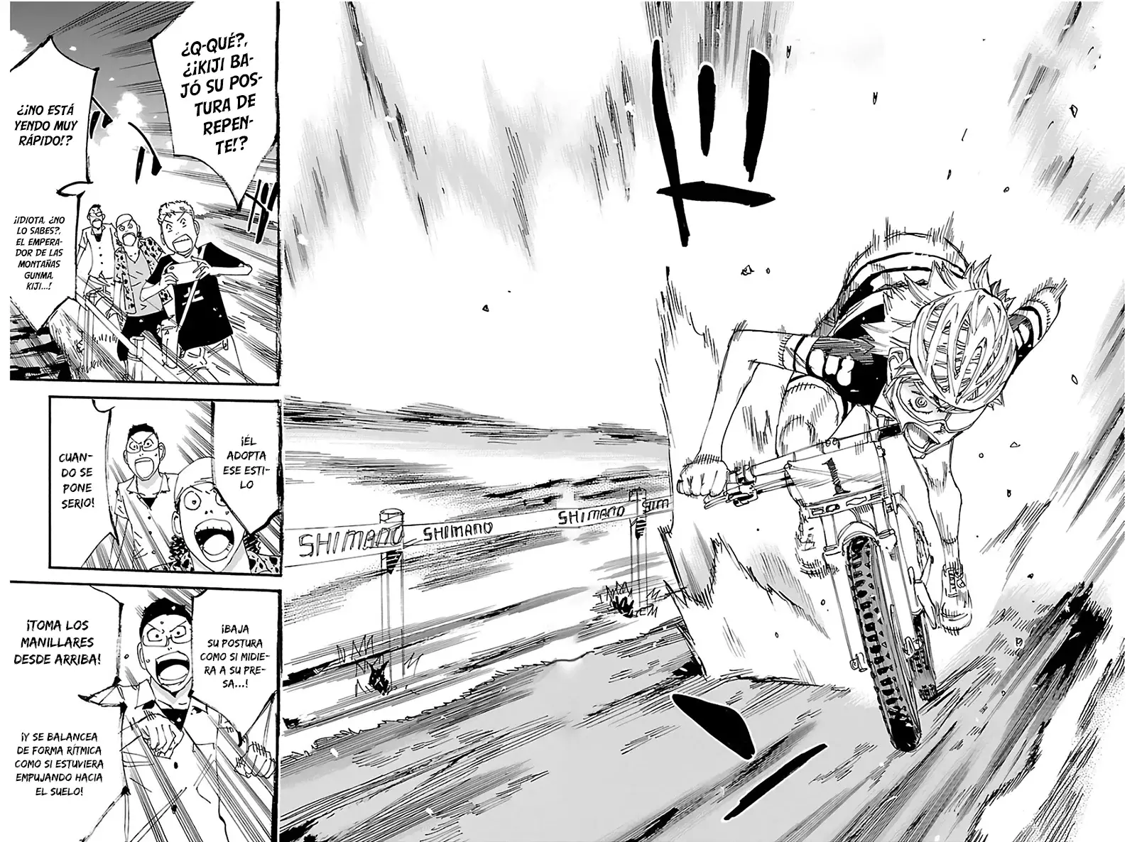 Yowamushi Pedal Capítulo 564 - Página 4 en español