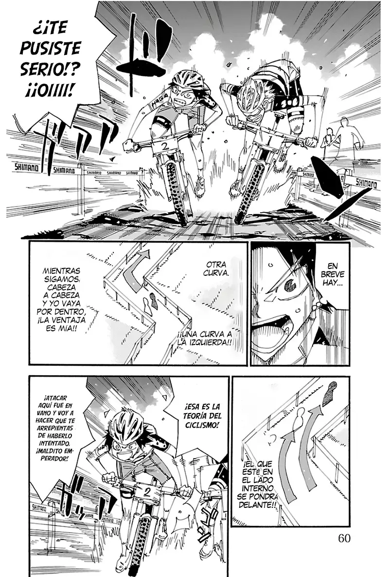 Yowamushi Pedal Capítulo 564 - Página 8 en español