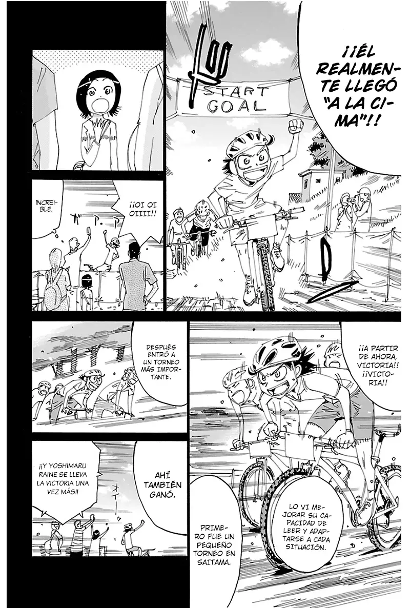 Yowamushi Pedal Capítulo 565 - Página 12 en español
