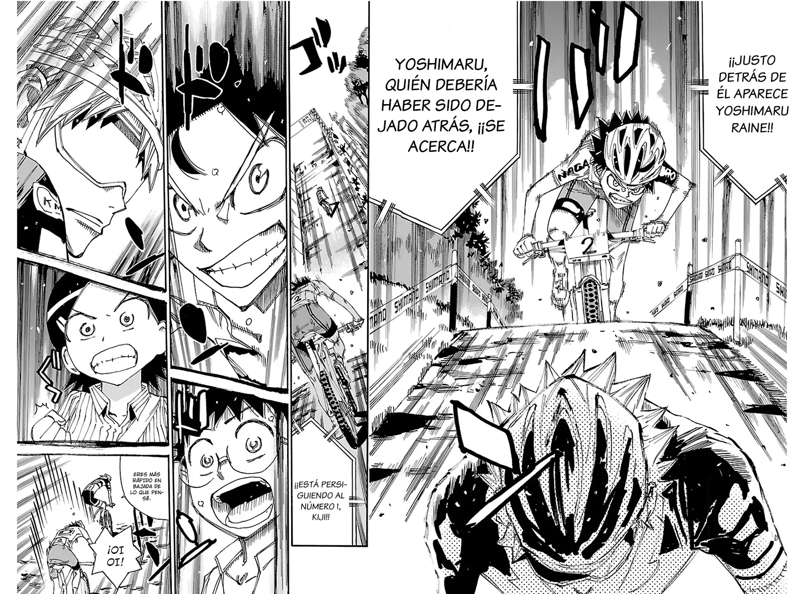 Yowamushi Pedal Capítulo 565 - Página 17 en español