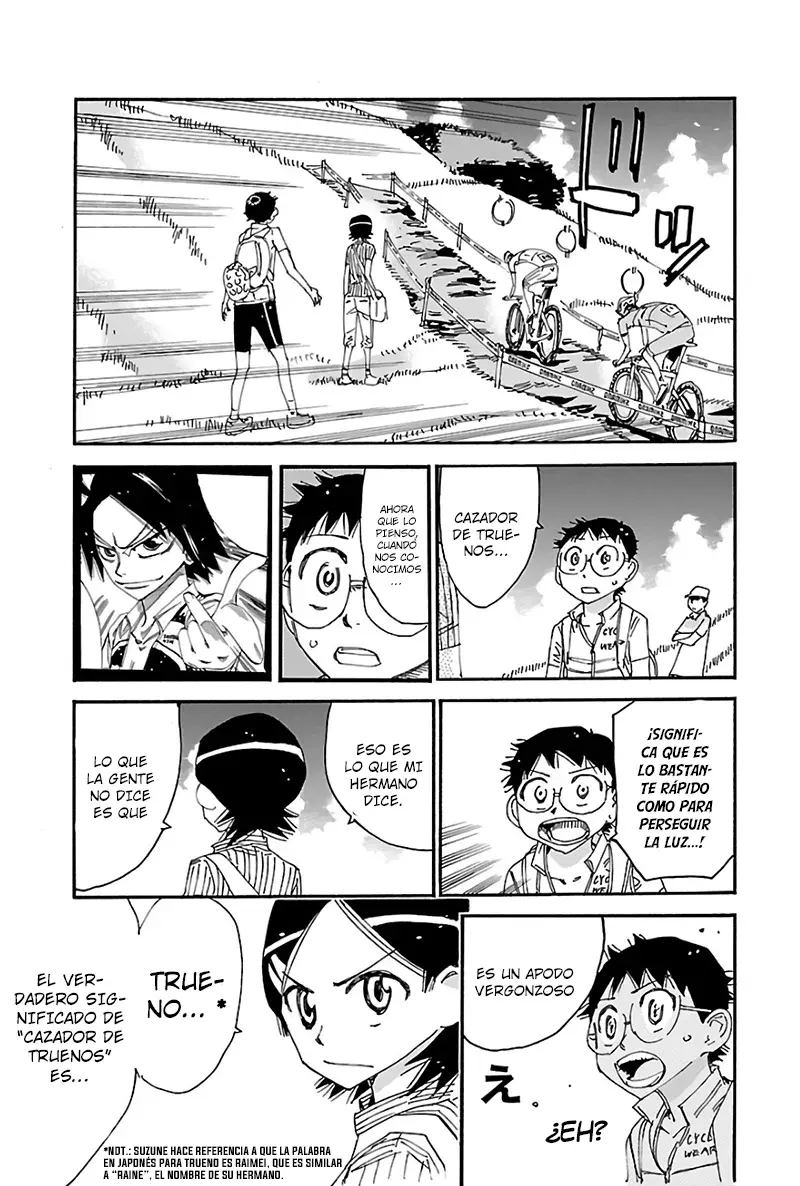 Yowamushi Pedal Capítulo 565 - Página 7 en español
