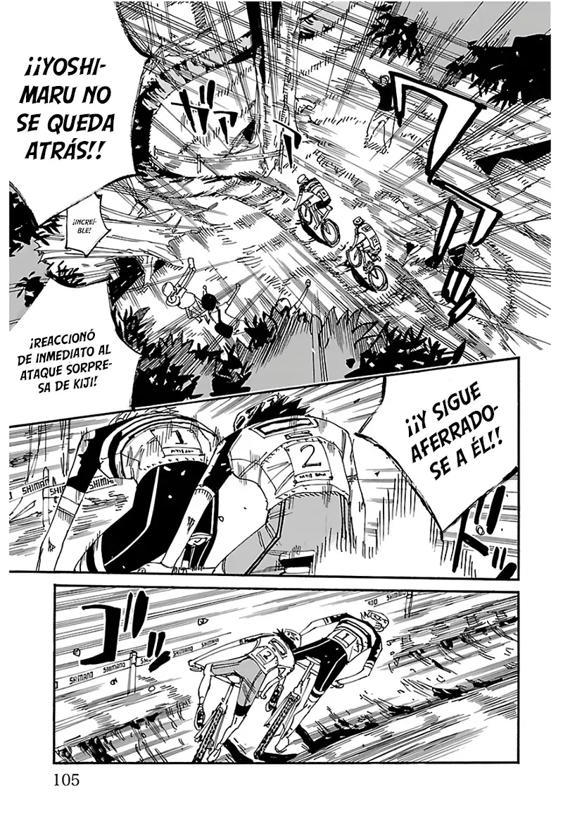 Yowamushi Pedal Capítulo 566 - Página 14 en español