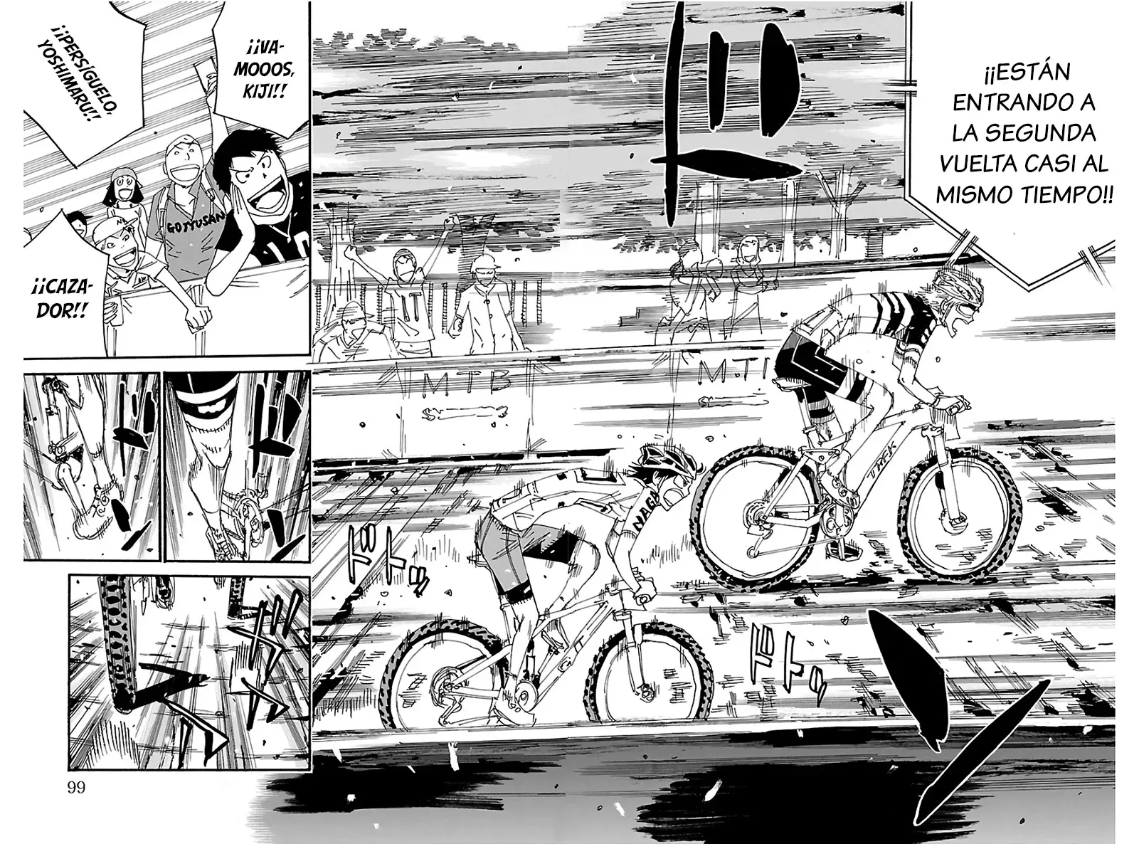 Yowamushi Pedal Capítulo 566 - Página 8 en español