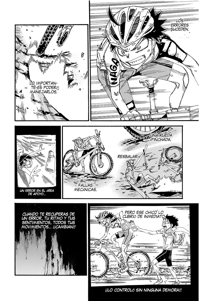 Yowamushi Pedal Capítulo 567 - Página 14 en español
