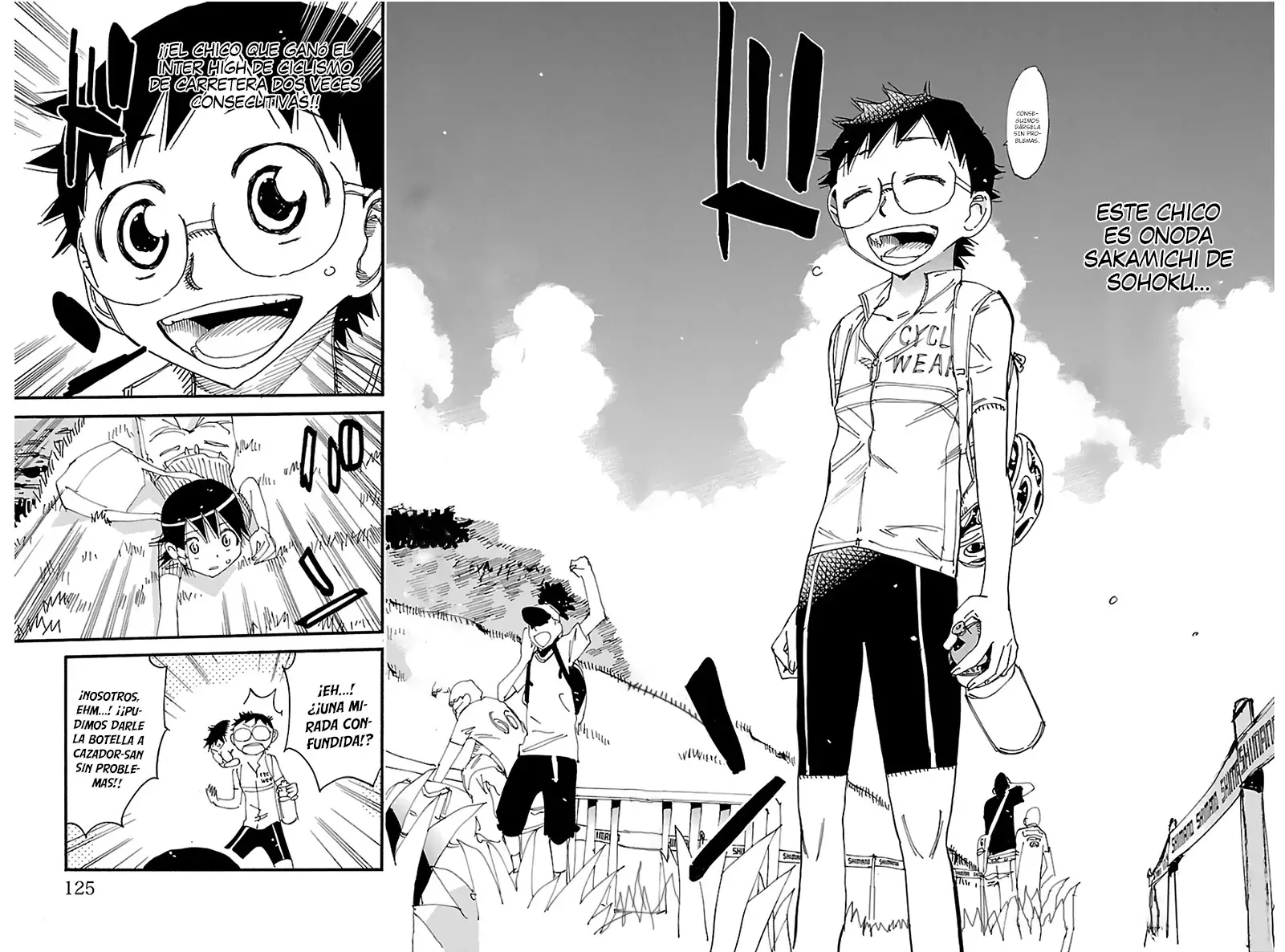 Yowamushi Pedal Capítulo 567 - Página 3 en español