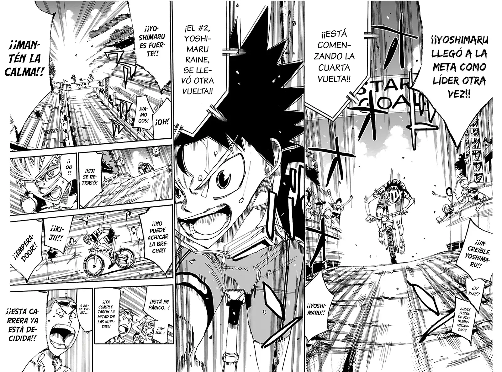 Yowamushi Pedal Capítulo 568 - Página 14 en español