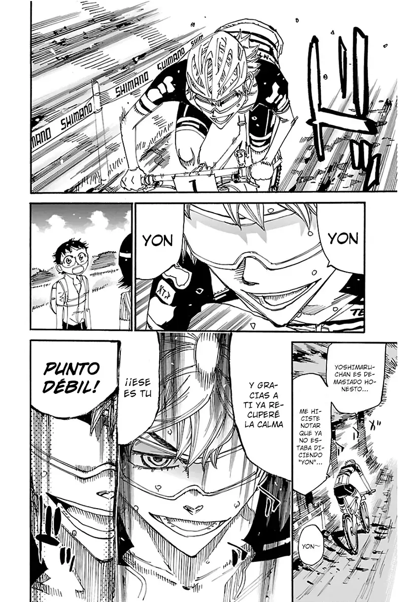 Yowamushi Pedal Capítulo 568 - Página 17 en español