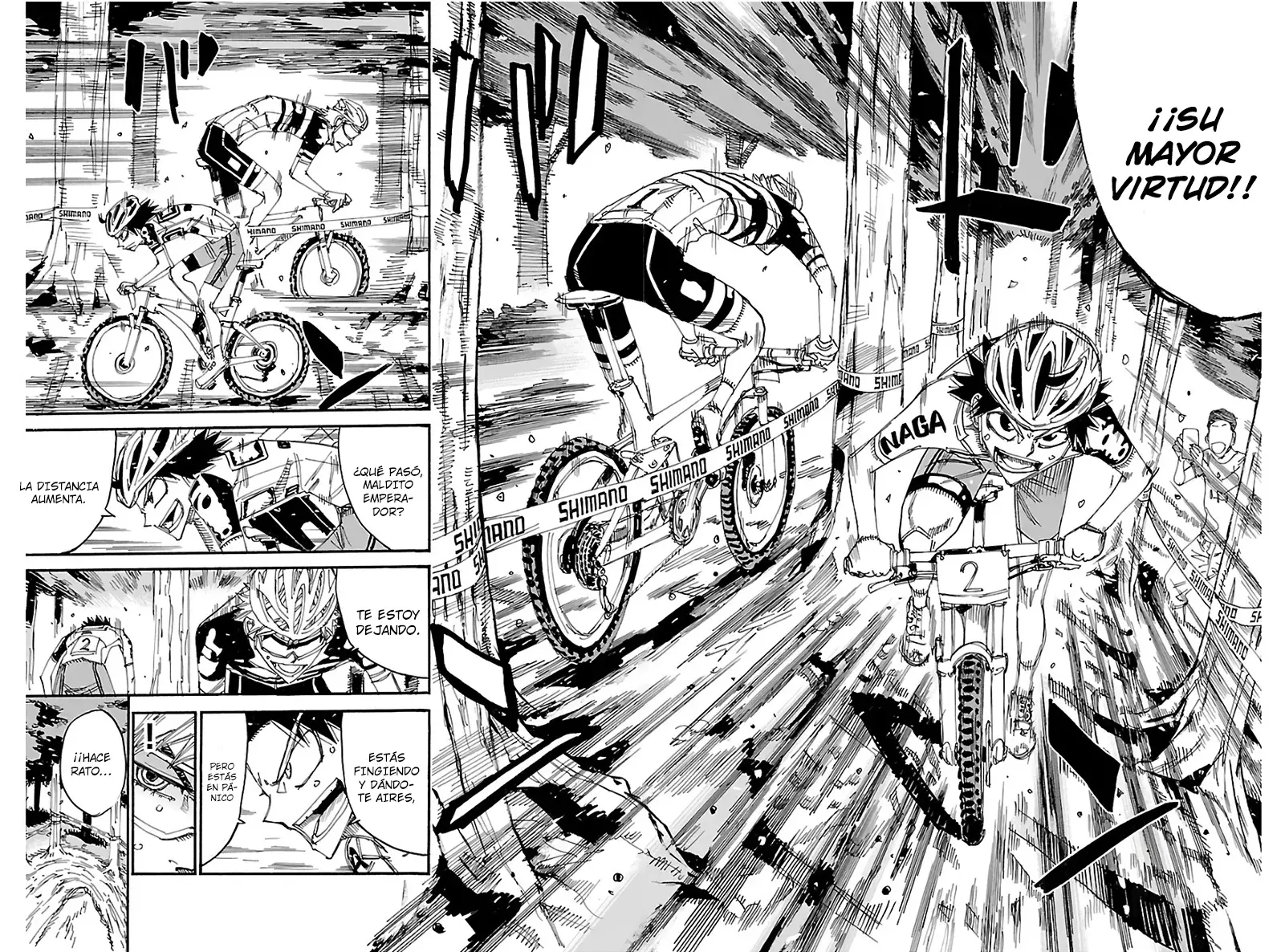 Yowamushi Pedal Capítulo 568 - Página 9 en español