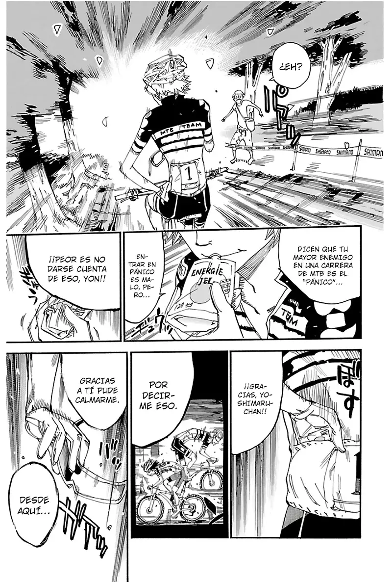 Yowamushi Pedal Capítulo 569 - Página 10 en español