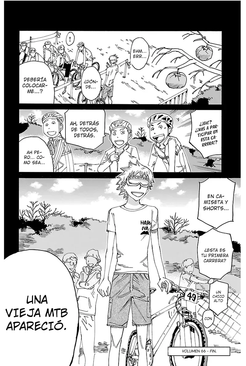 Yowamushi Pedal Capítulo 569 - Página 17 en español