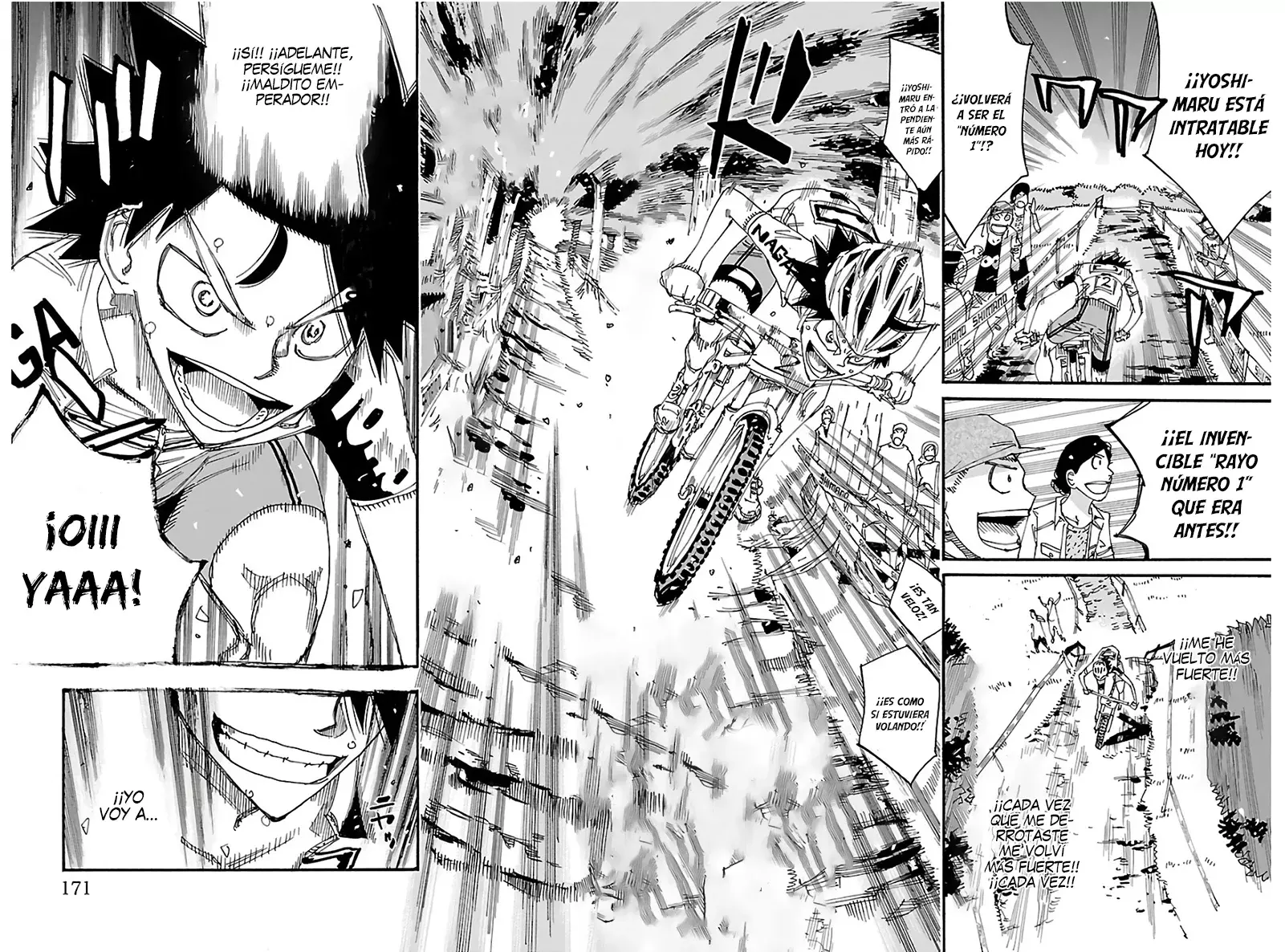 Yowamushi Pedal Capítulo 569 - Página 7 en español