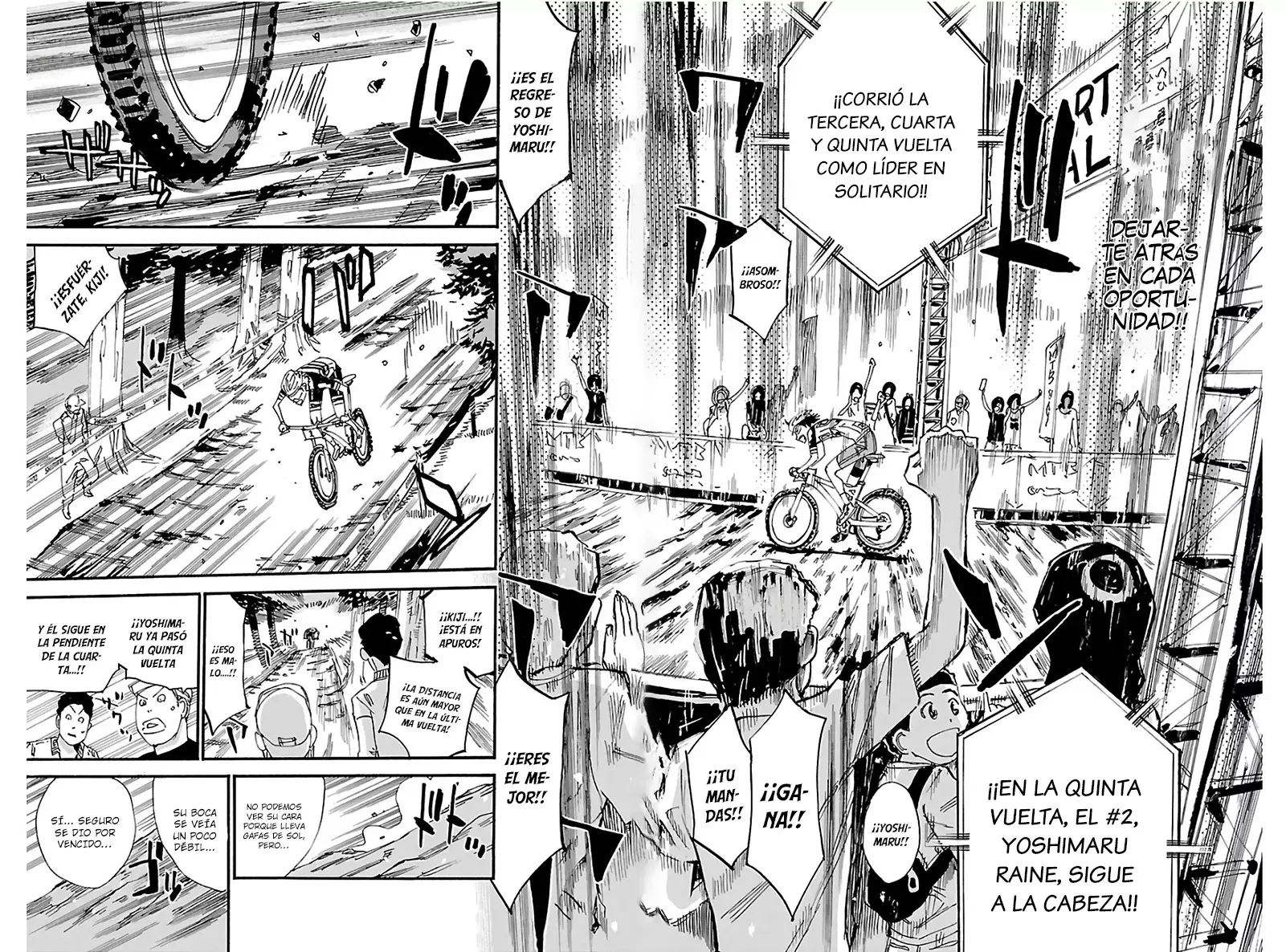 Yowamushi Pedal Capítulo 569 - Página 8 en español