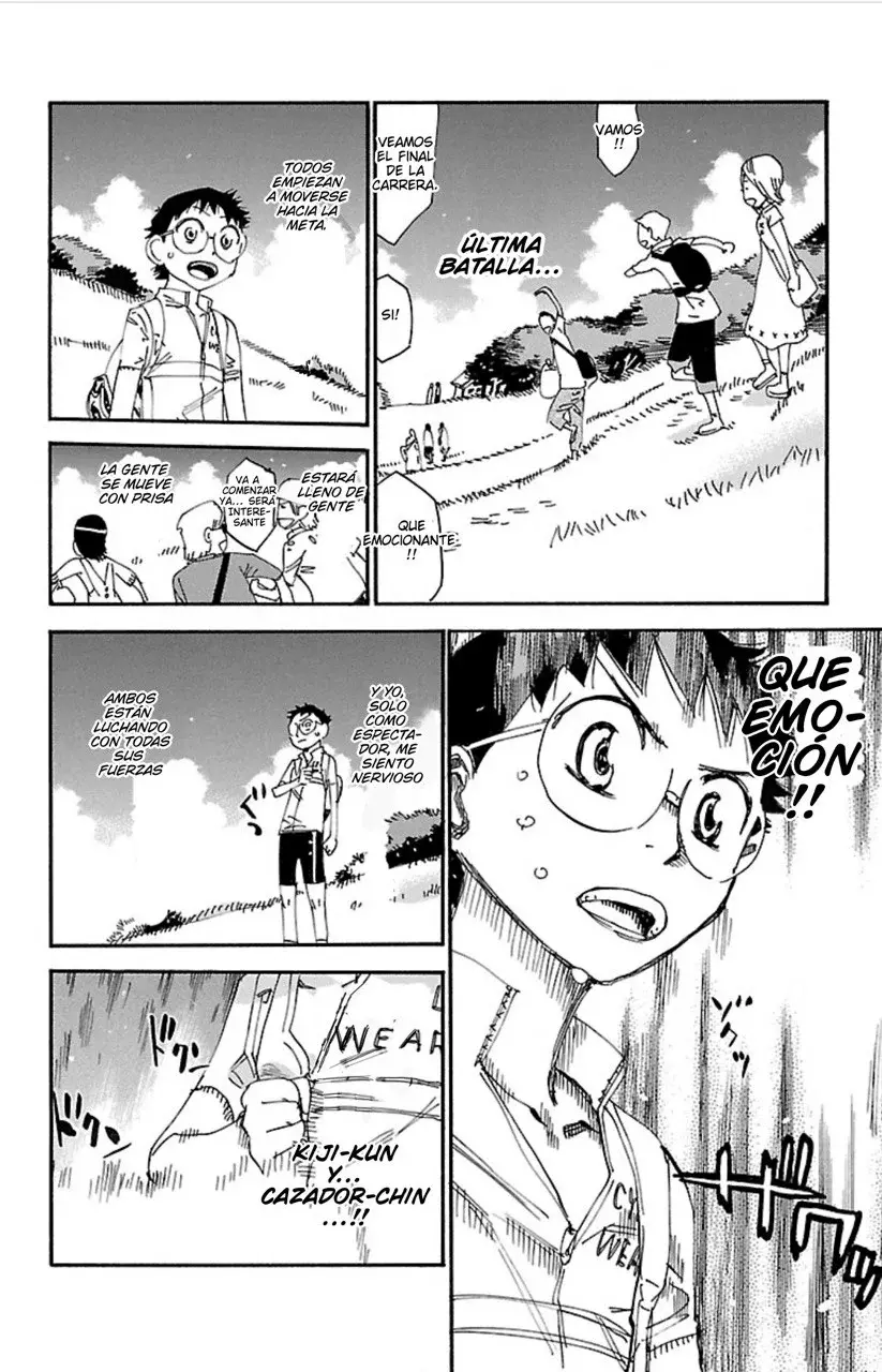 Yowamushi Pedal Capítulo 572 - Página 17 en español