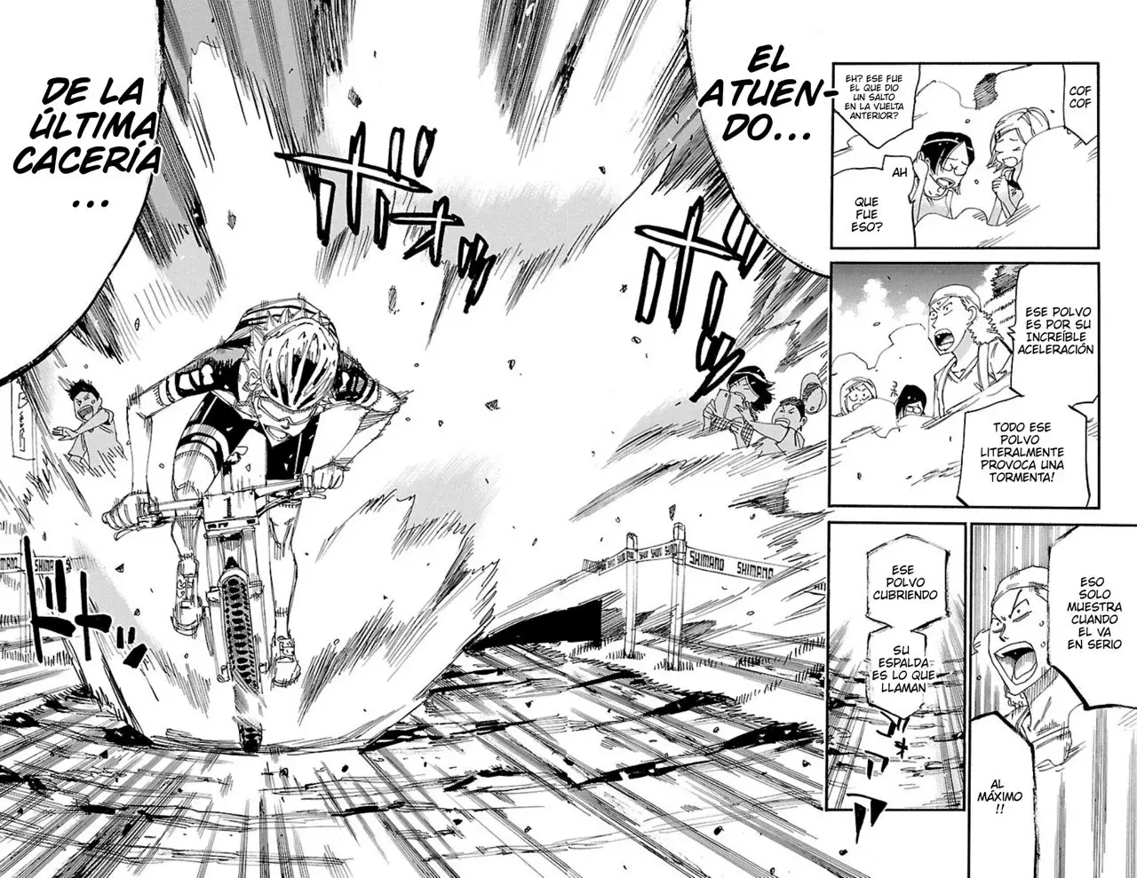 Yowamushi Pedal Capítulo 572 - Página 8 en español