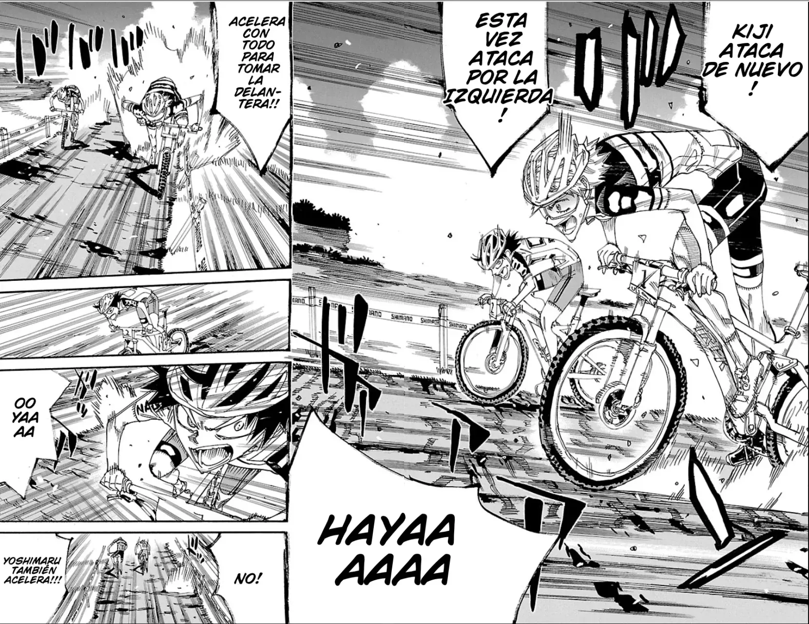 Yowamushi Pedal Capítulo 573 - Página 9 en español