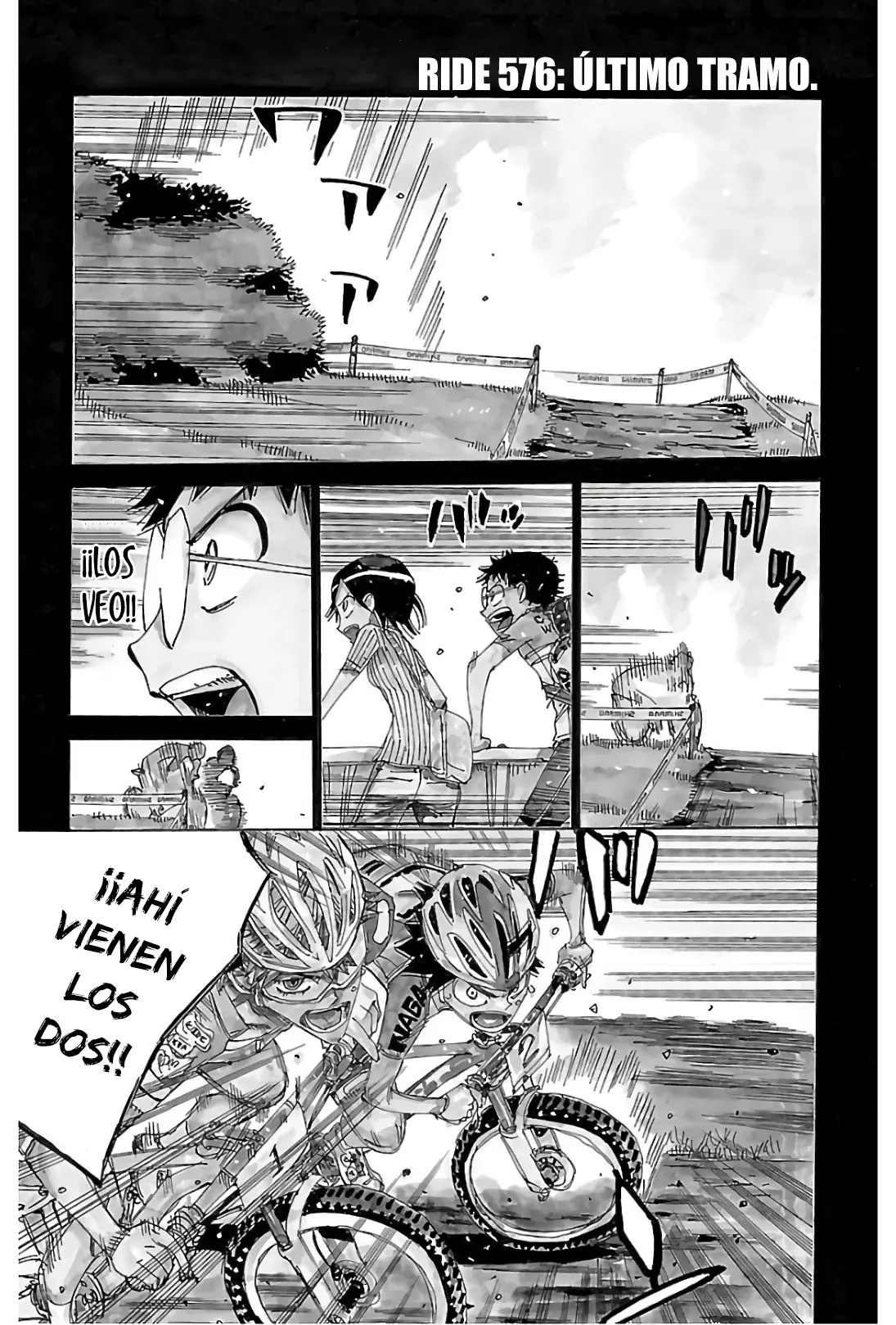 Yowamushi Pedal Capítulo 576 - Página 3 en español