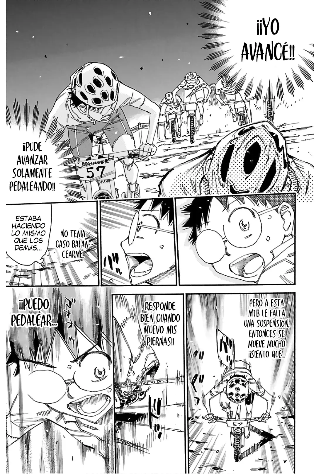 Yowamushi Pedal Capítulo 580 - Página 15 en español