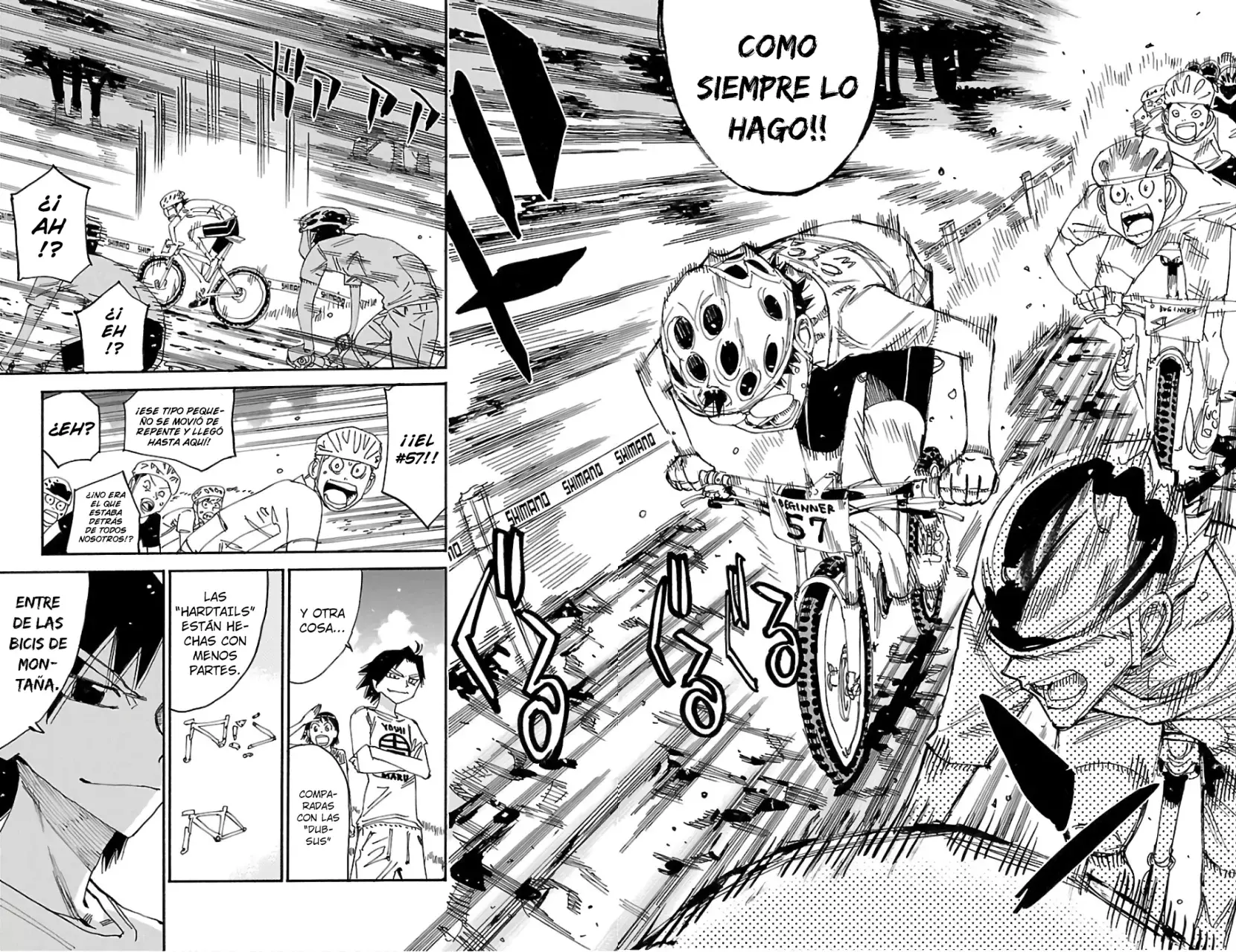 Yowamushi Pedal Capítulo 580 - Página 16 en español