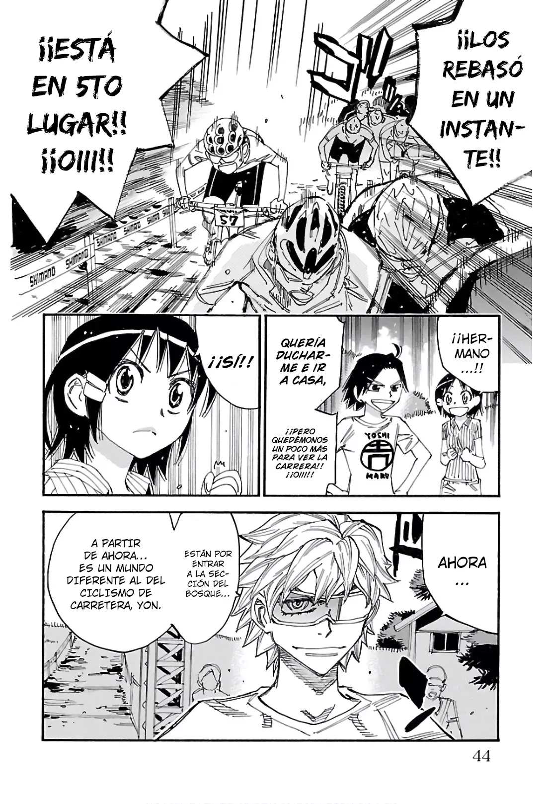 Yowamushi Pedal Capítulo 580 - Página 18 en español