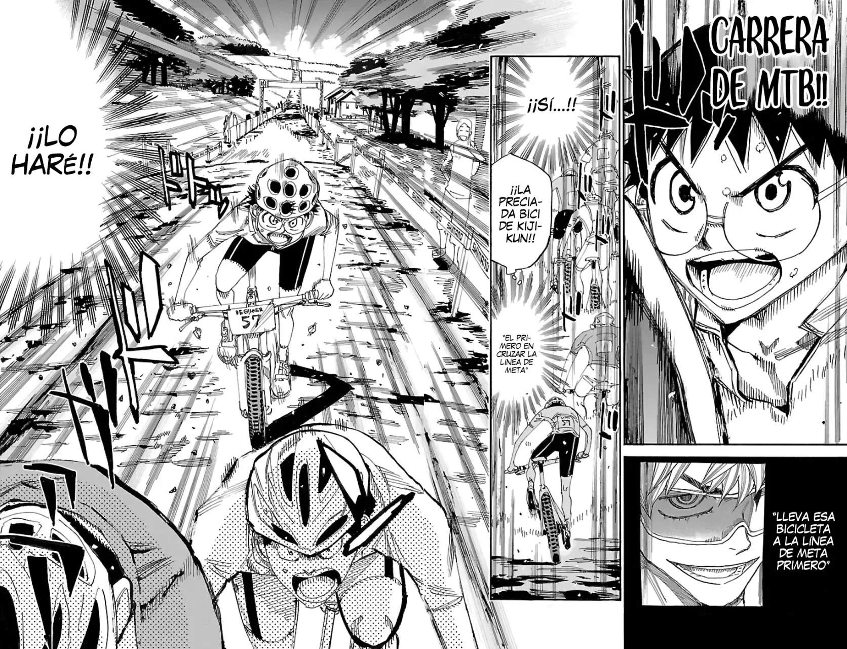 Yowamushi Pedal Capítulo 580 - Página 3 en español