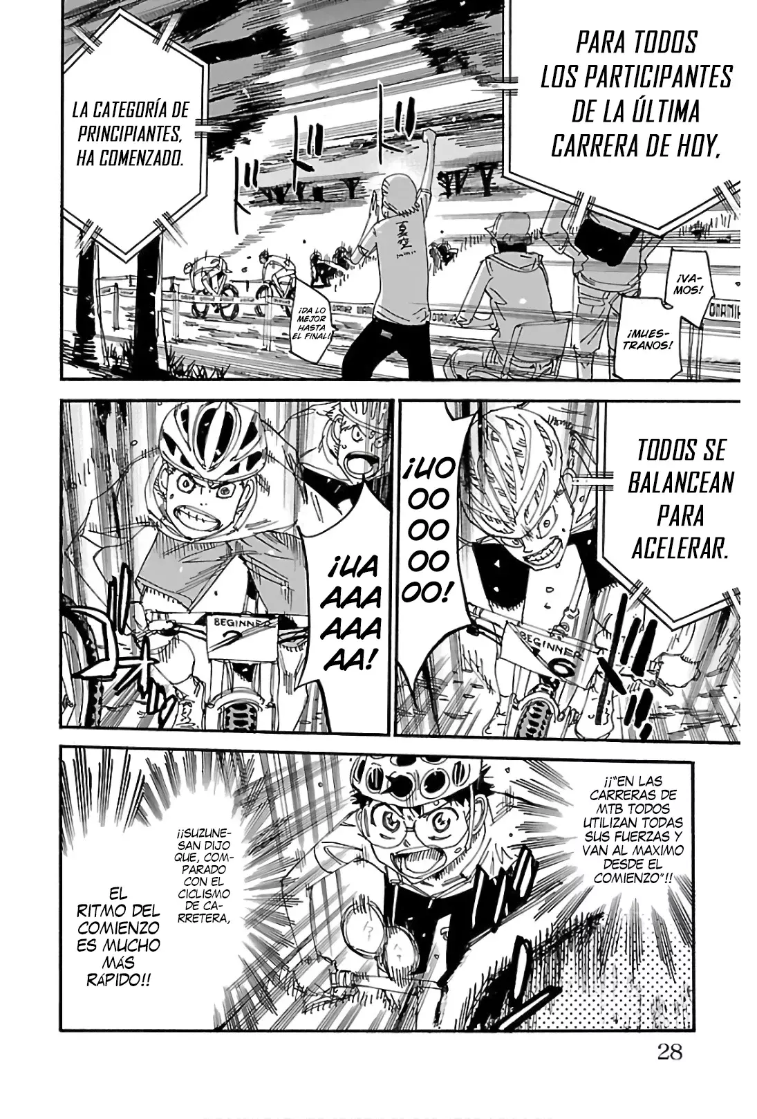 Yowamushi Pedal Capítulo 580 - Página 4 en español