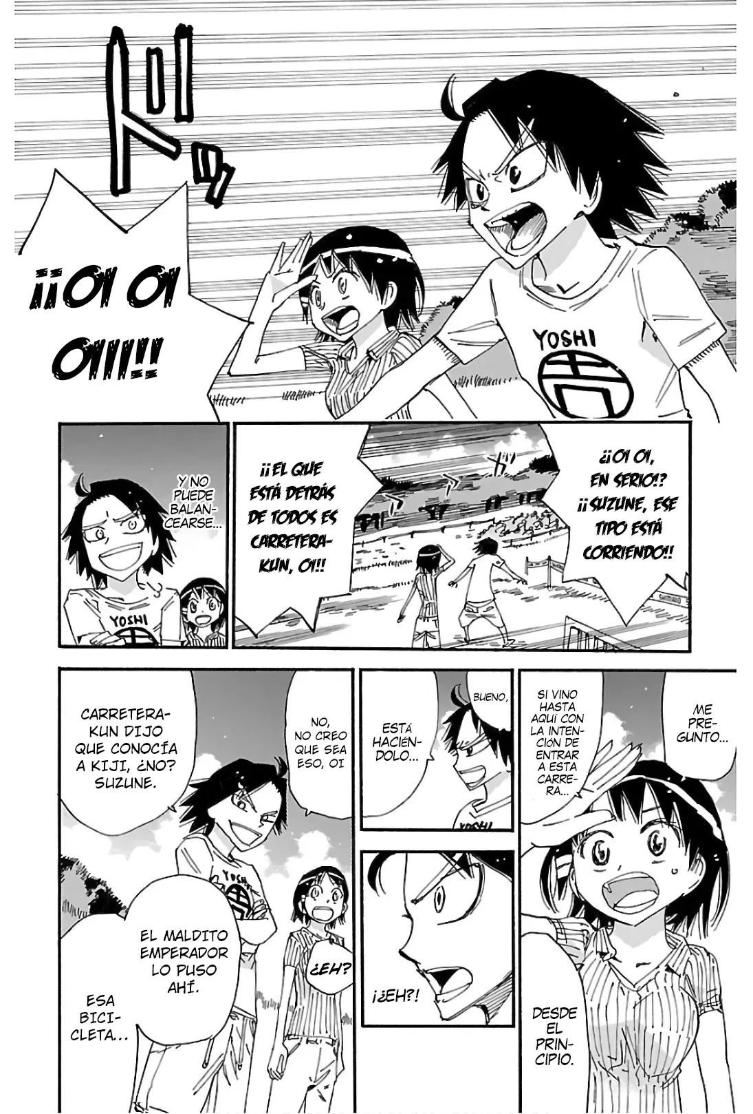 Yowamushi Pedal Capítulo 580 - Página 6 en español