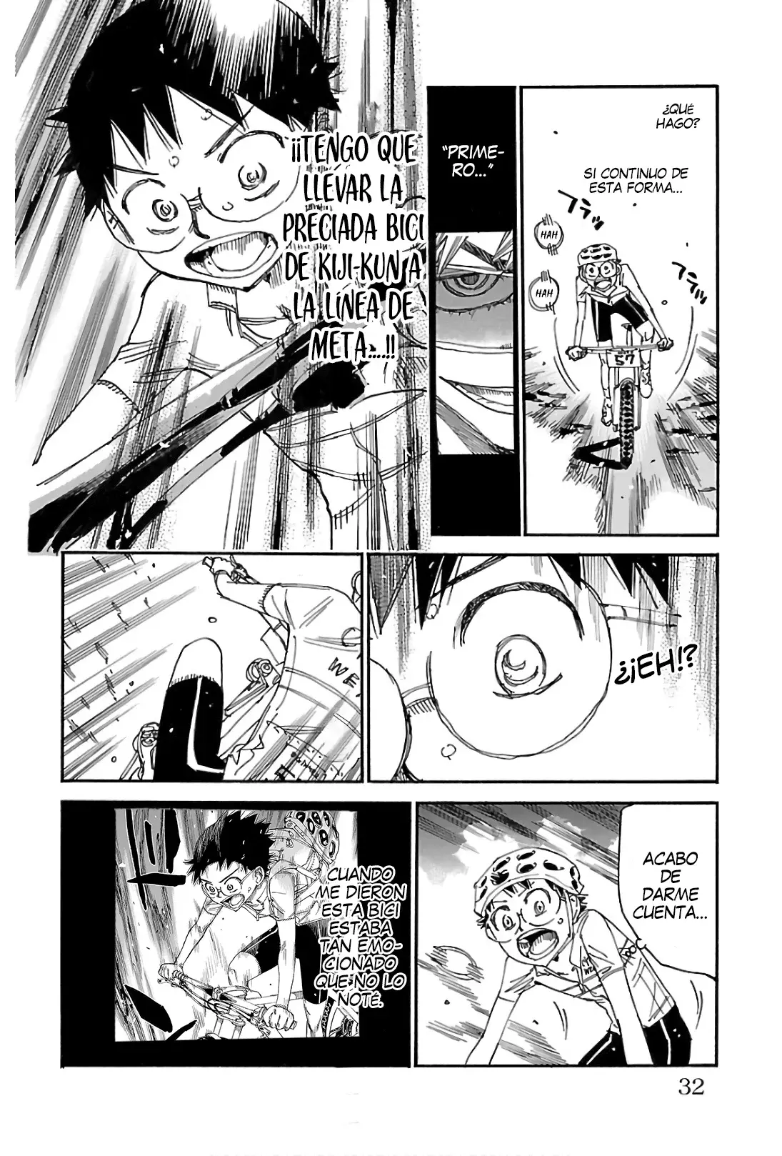 Yowamushi Pedal Capítulo 580 - Página 8 en español