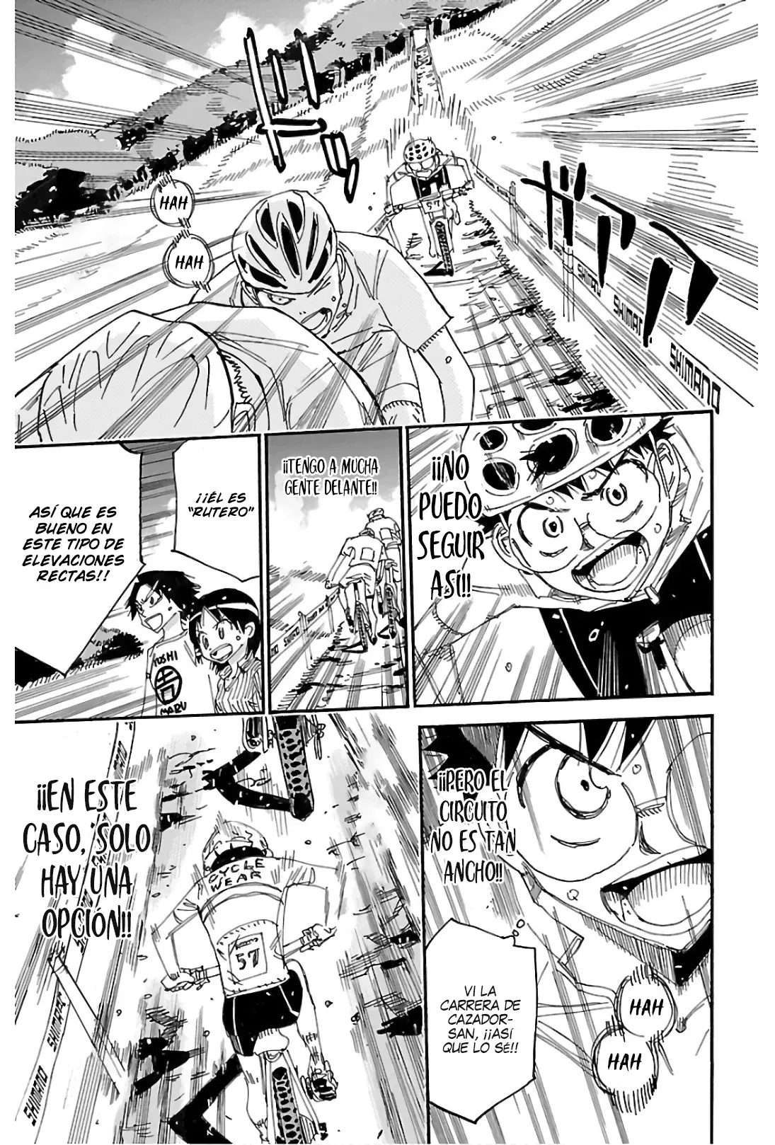 Yowamushi Pedal Capítulo 582 - Página 15 en español