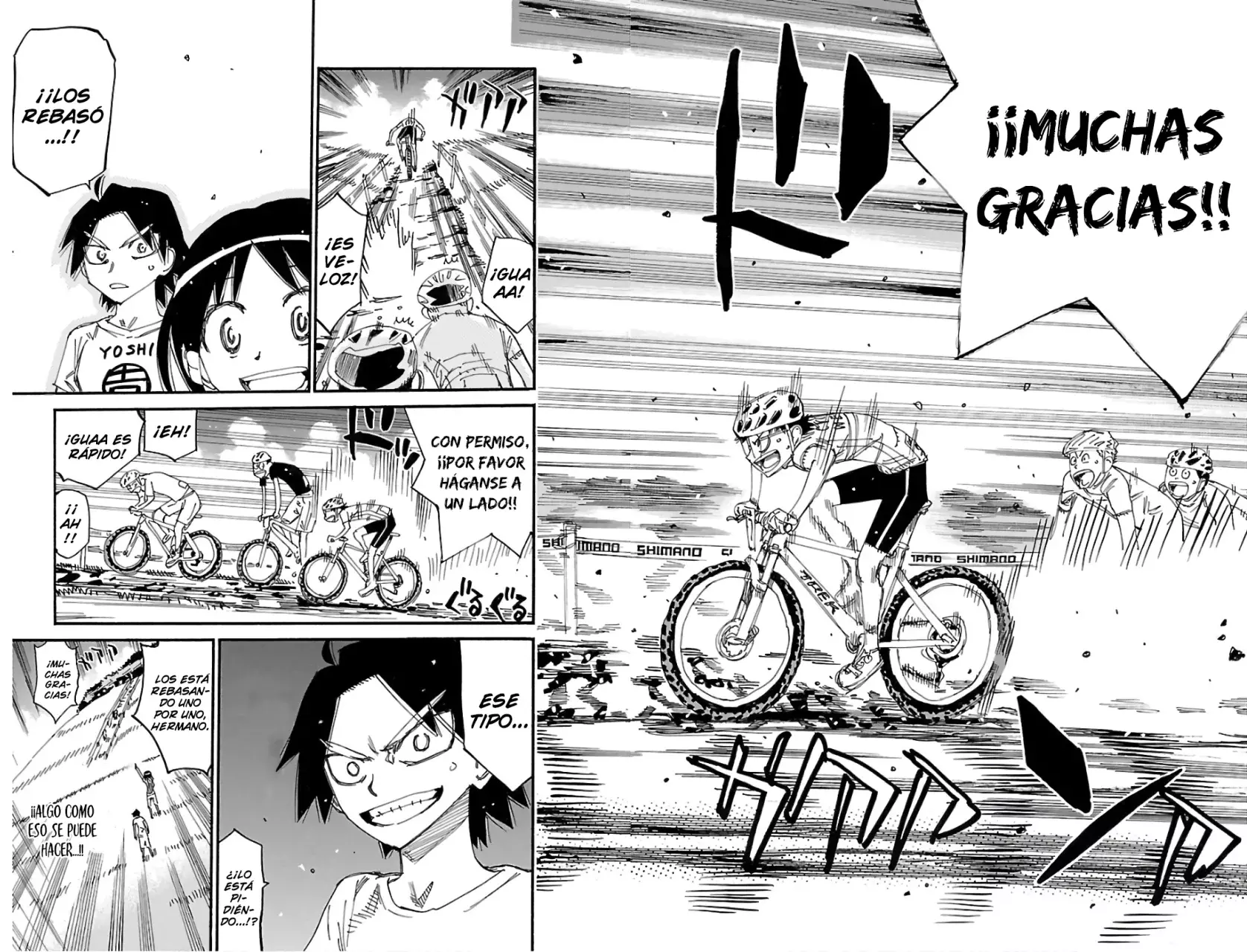 Yowamushi Pedal Capítulo 582 - Página 17 en español
