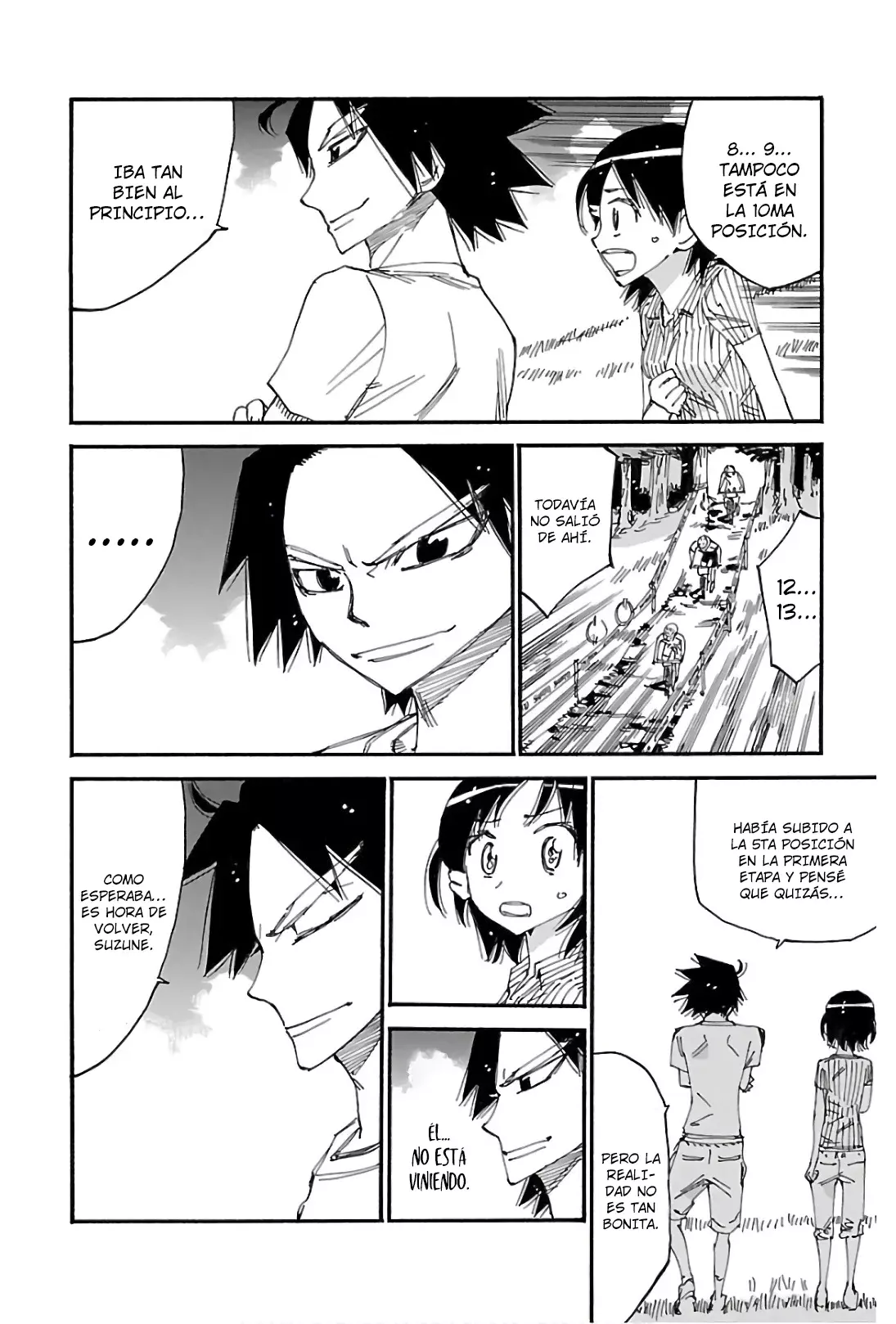 Yowamushi Pedal Capítulo 582 - Página 8 en español