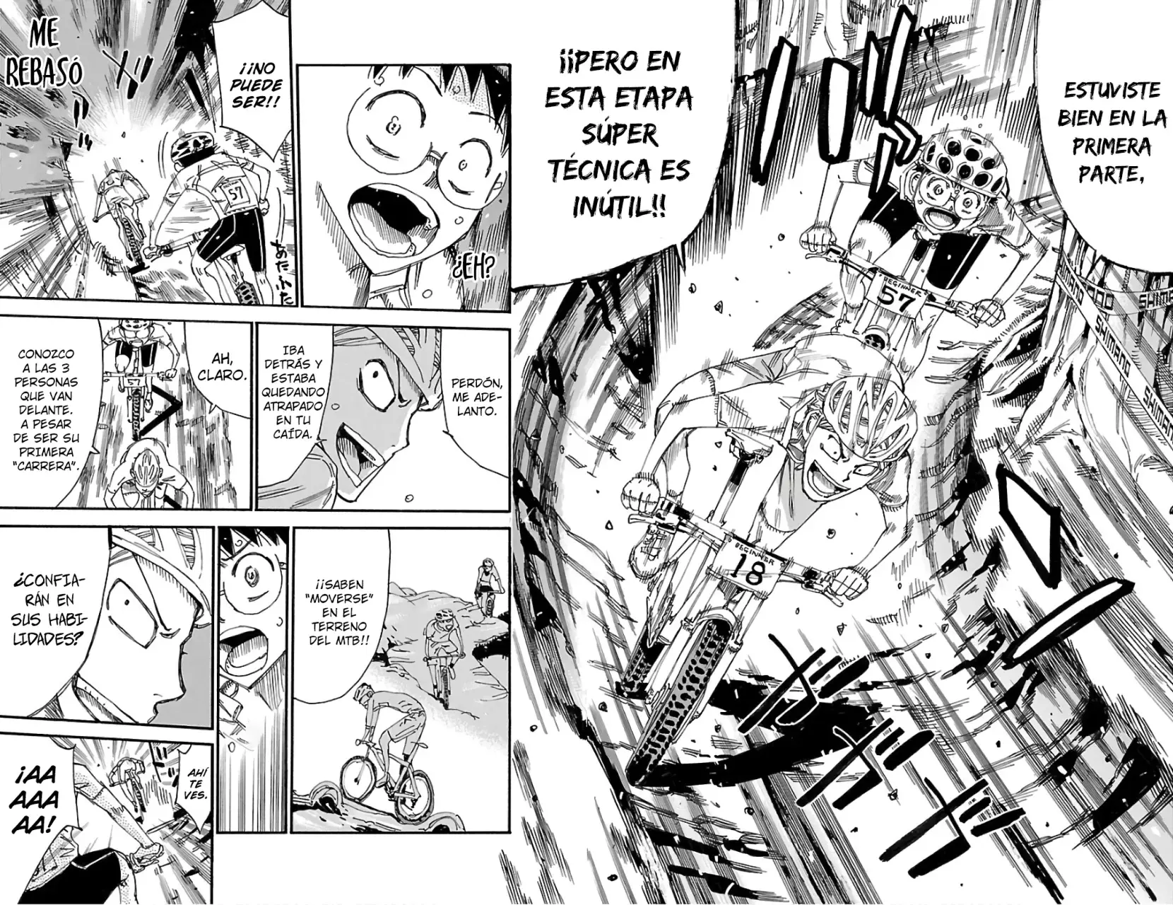 Yowamushi Pedal Capítulo 583 - Página 14 en español