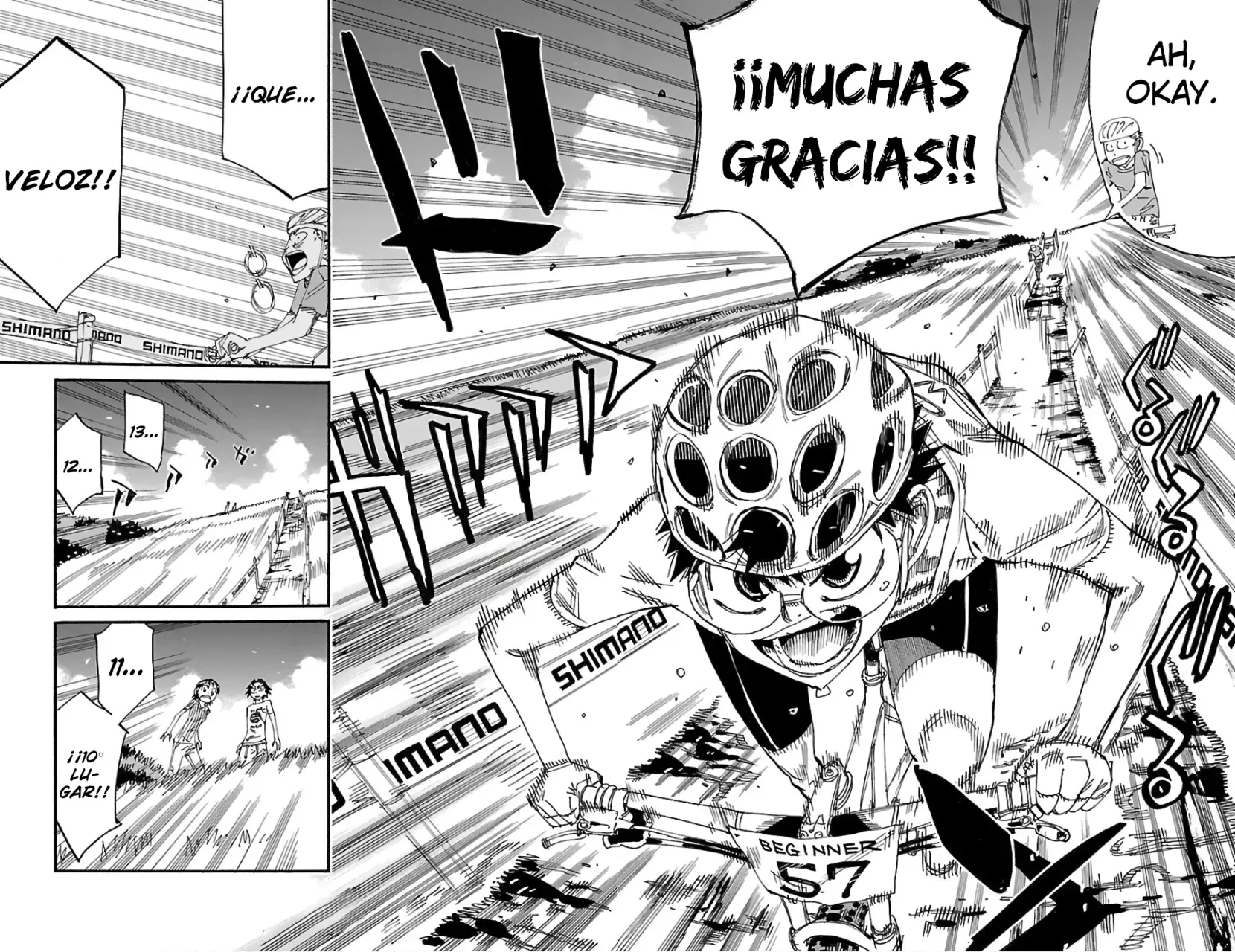 Yowamushi Pedal Capítulo 583 - Página 3 en español