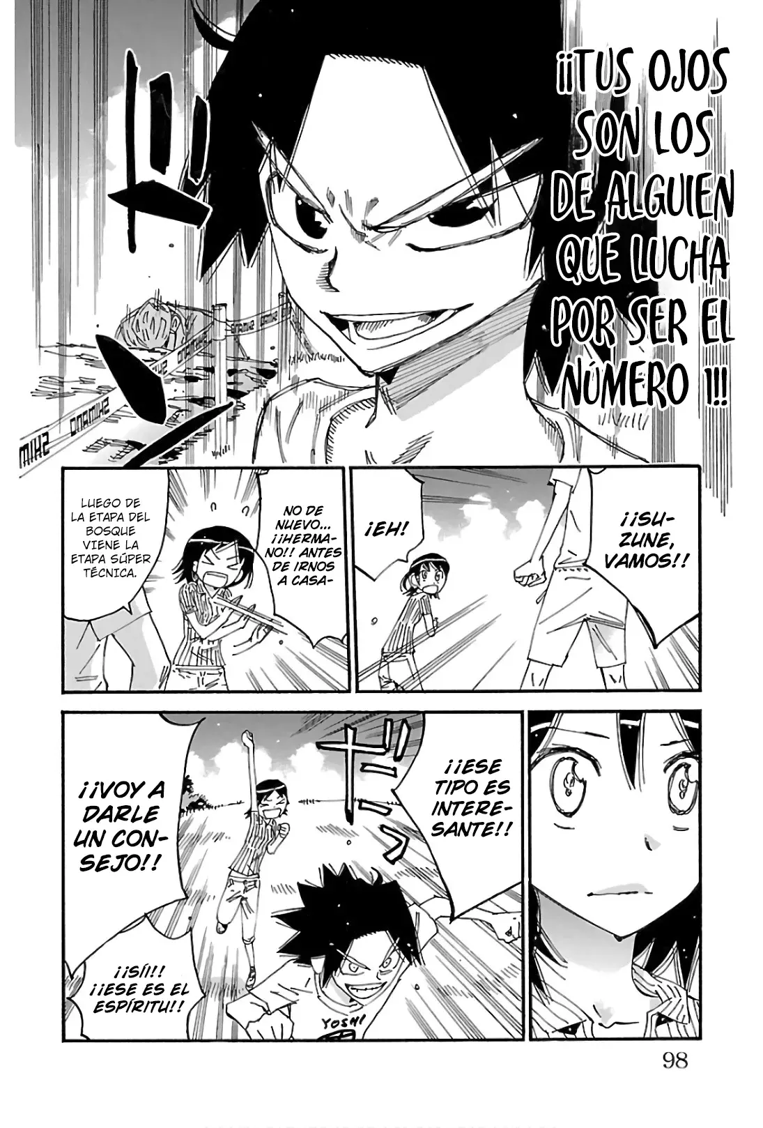 Yowamushi Pedal Capítulo 583 - Página 7 en español