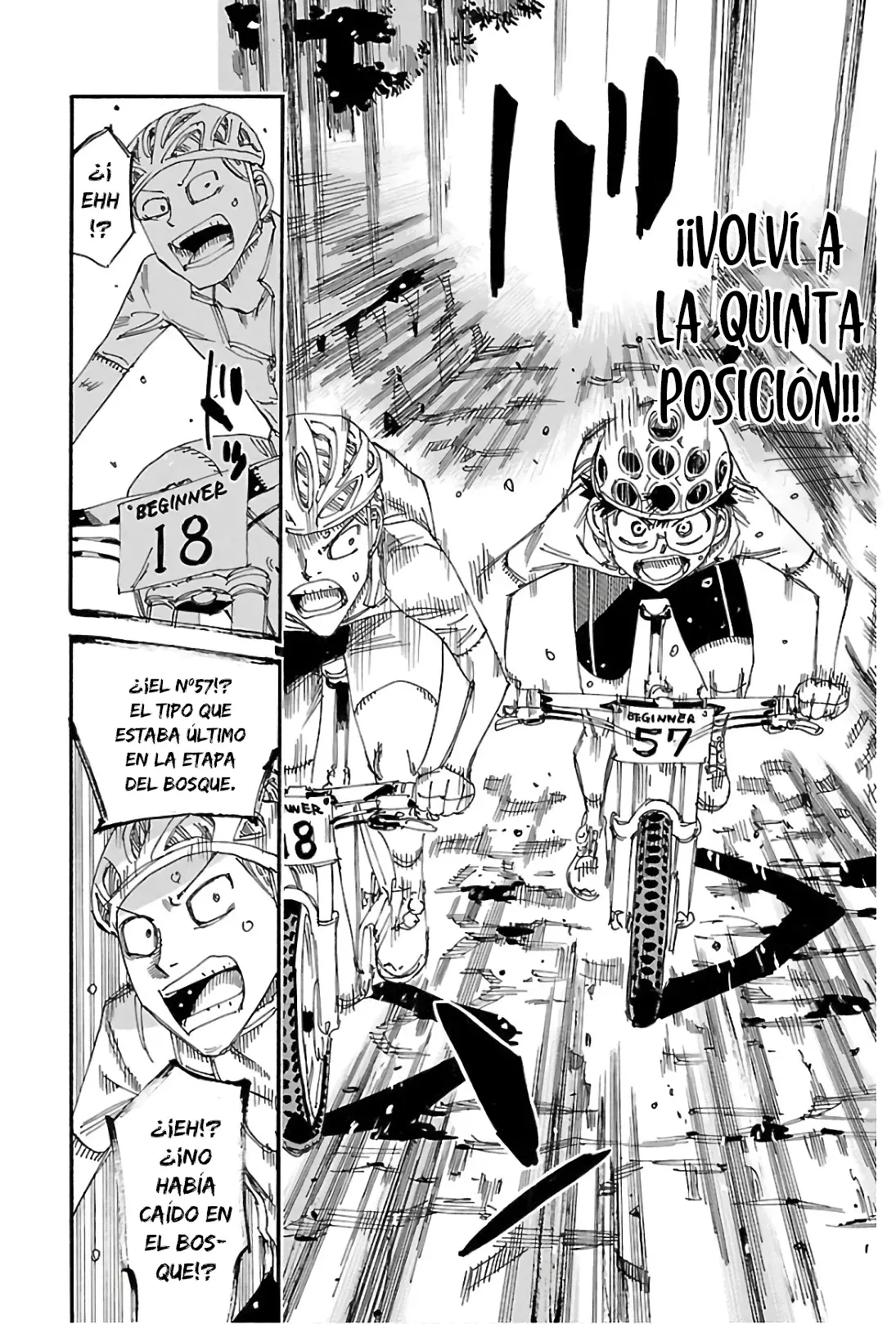 Yowamushi Pedal Capítulo 583 - Página 9 en español