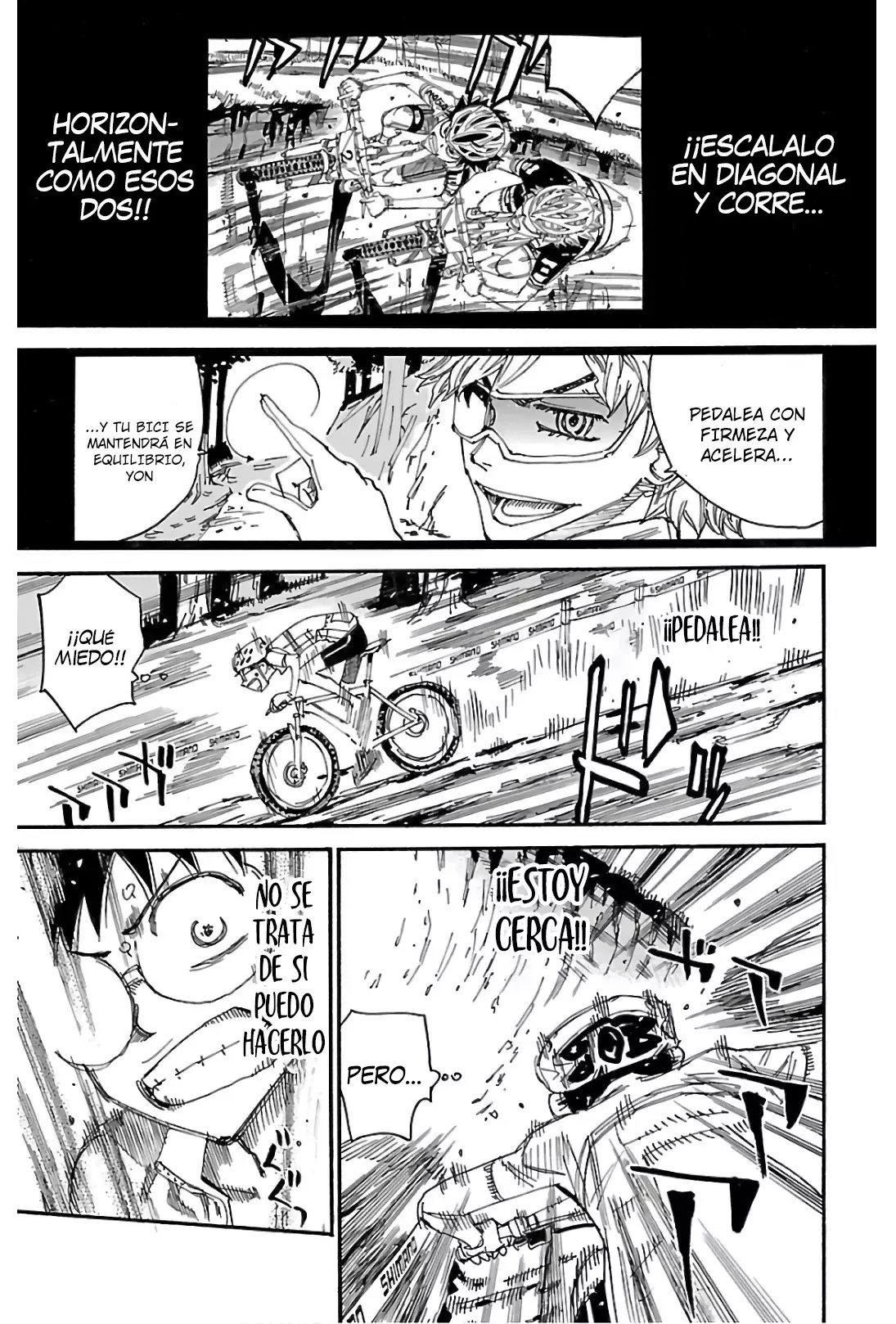 Yowamushi Pedal Capítulo 585 - Página 14 en español
