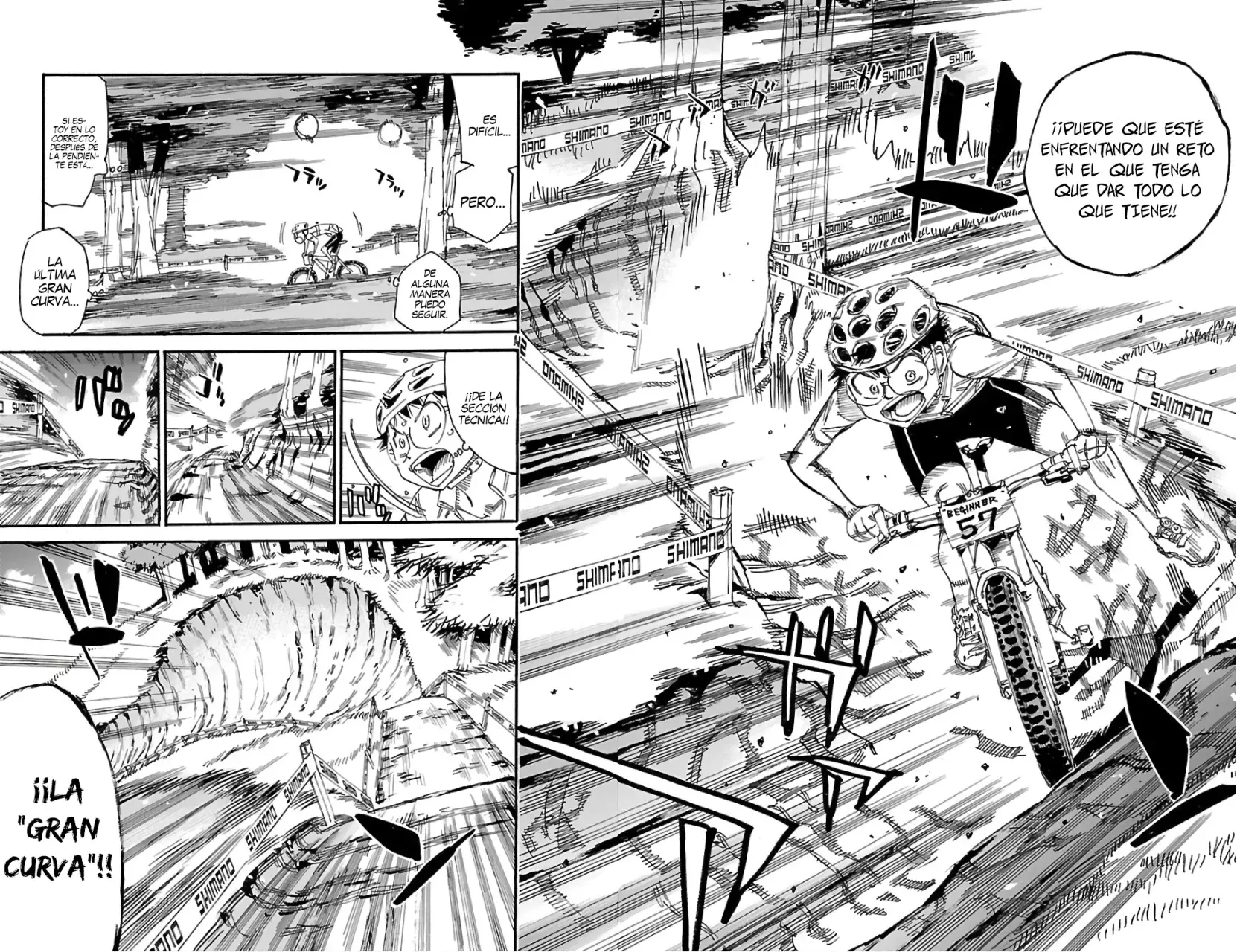 Yowamushi Pedal Capítulo 585 - Página 8 en español