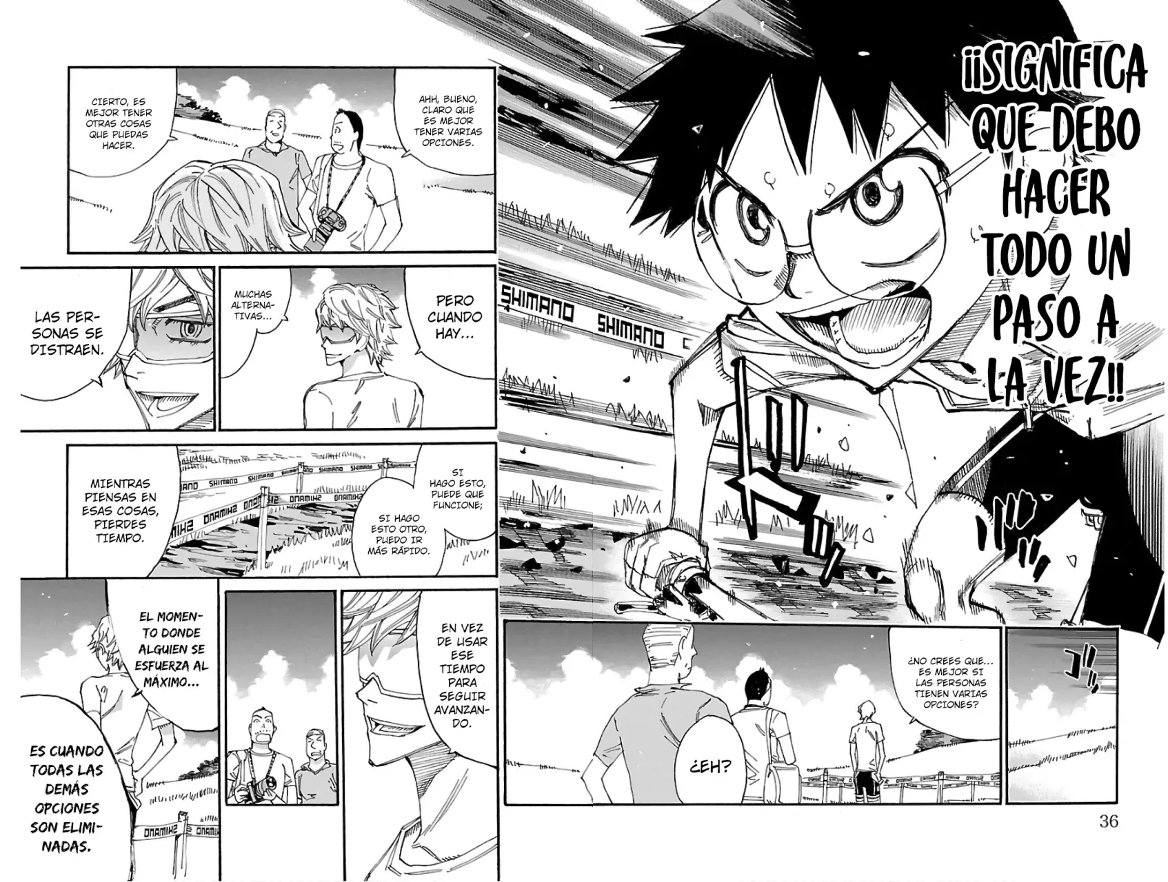 Yowamushi Pedal Capítulo 589 - Página 10 en español