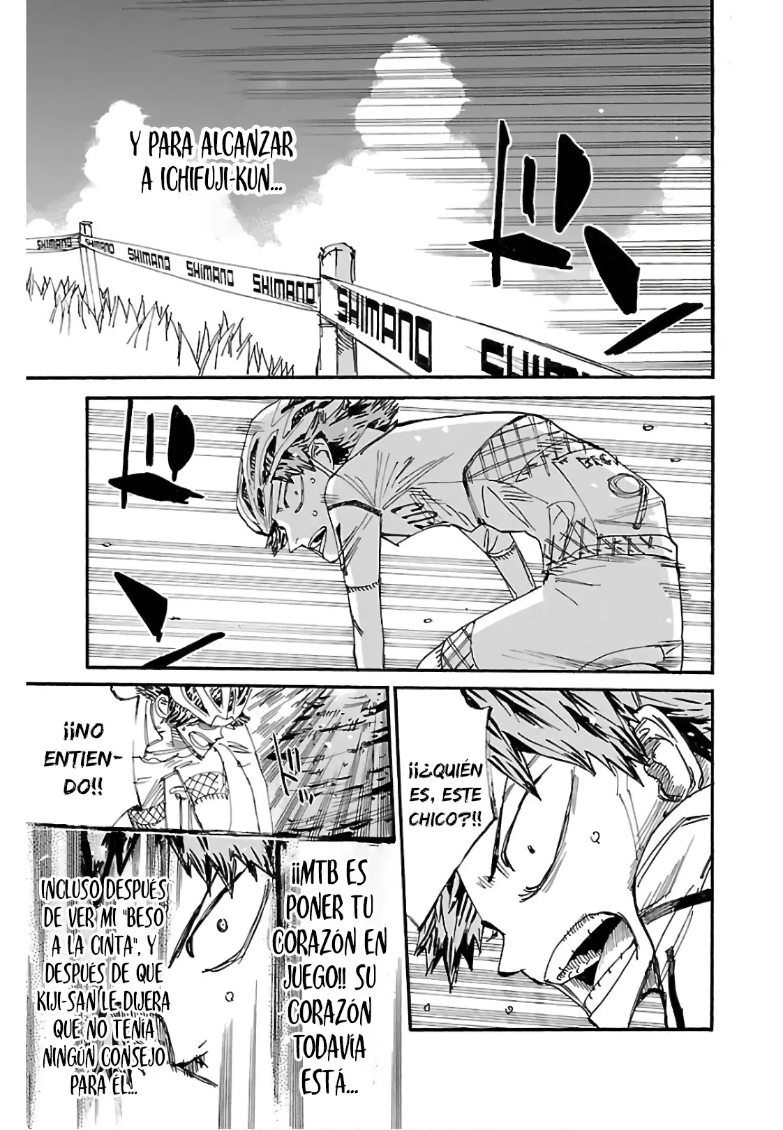 Yowamushi Pedal Capítulo 589 - Página 15 en español