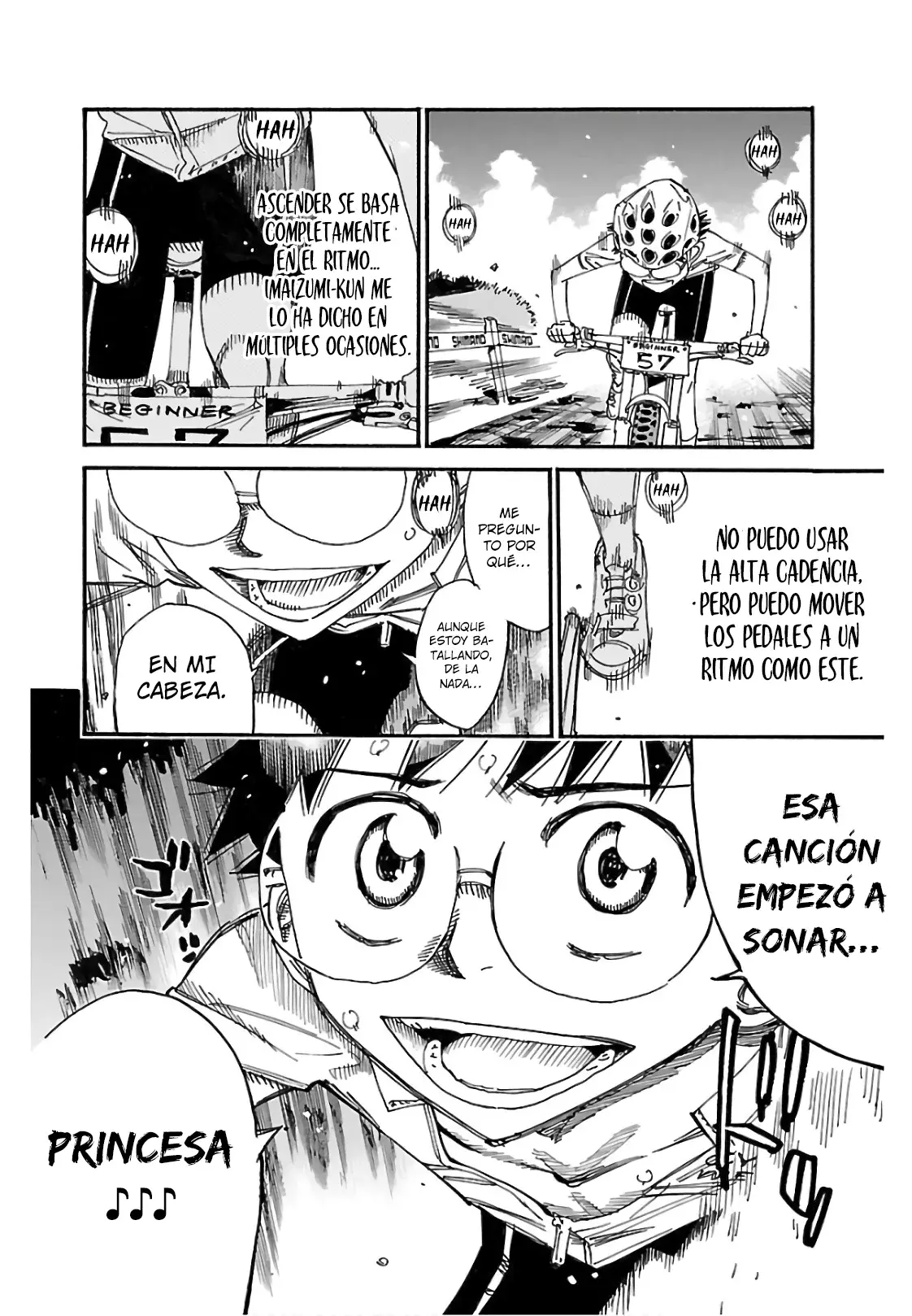 Yowamushi Pedal Capítulo 589 - Página 17 en español