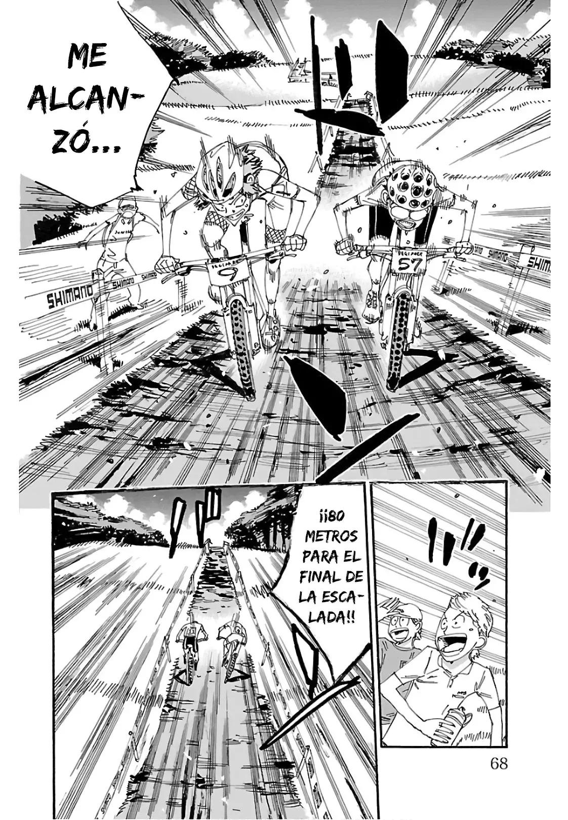 Yowamushi Pedal Capítulo 590 - Página 15 en español