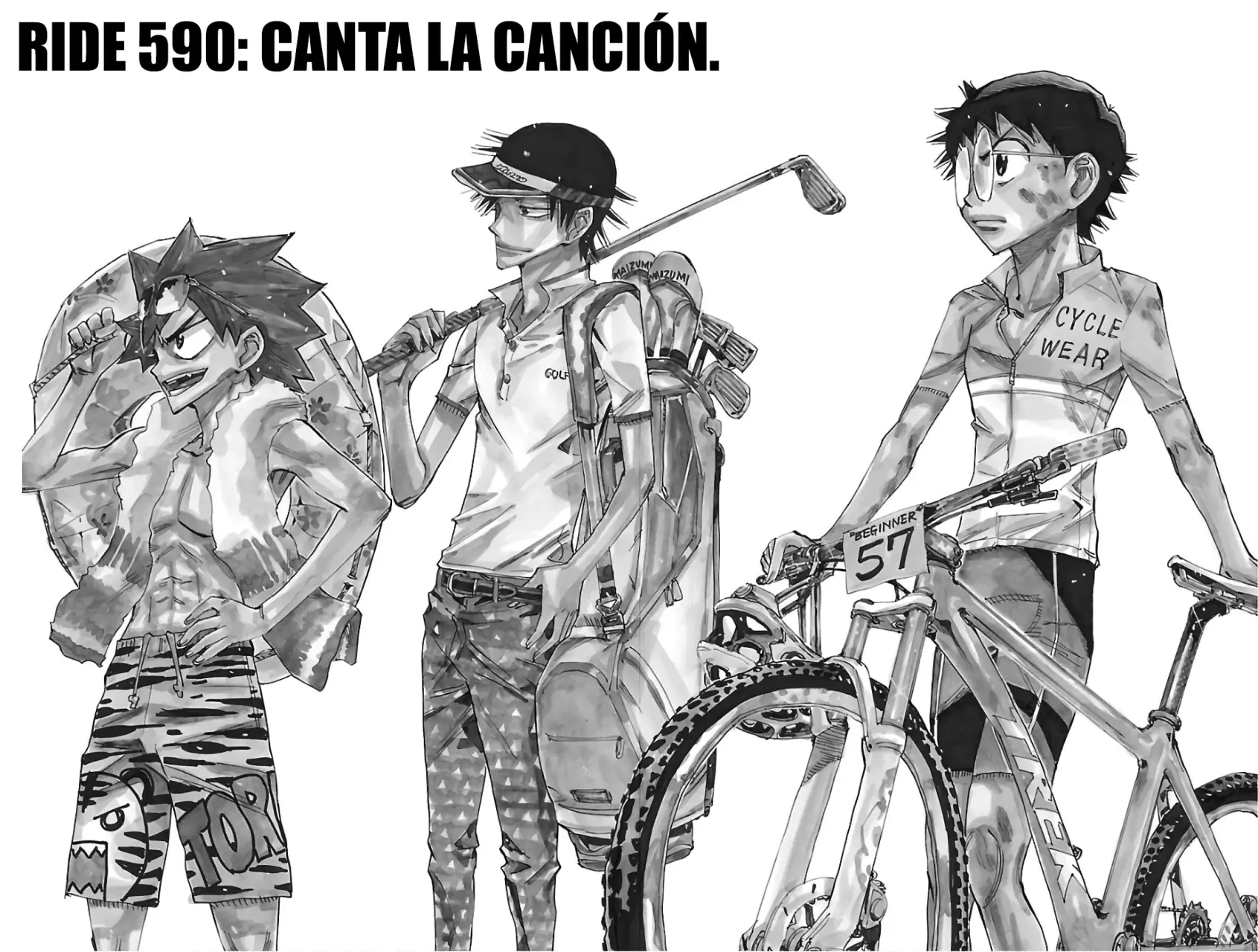 Yowamushi Pedal Capítulo 590 - Página 3 en español