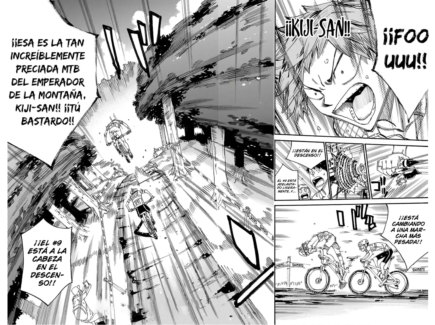 Yowamushi Pedal Capítulo 591 - Página 3 en español