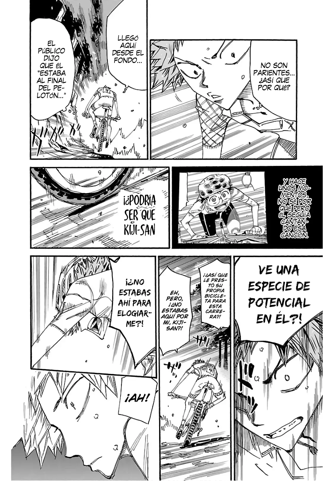 Yowamushi Pedal Capítulo 591 - Página 9 en español