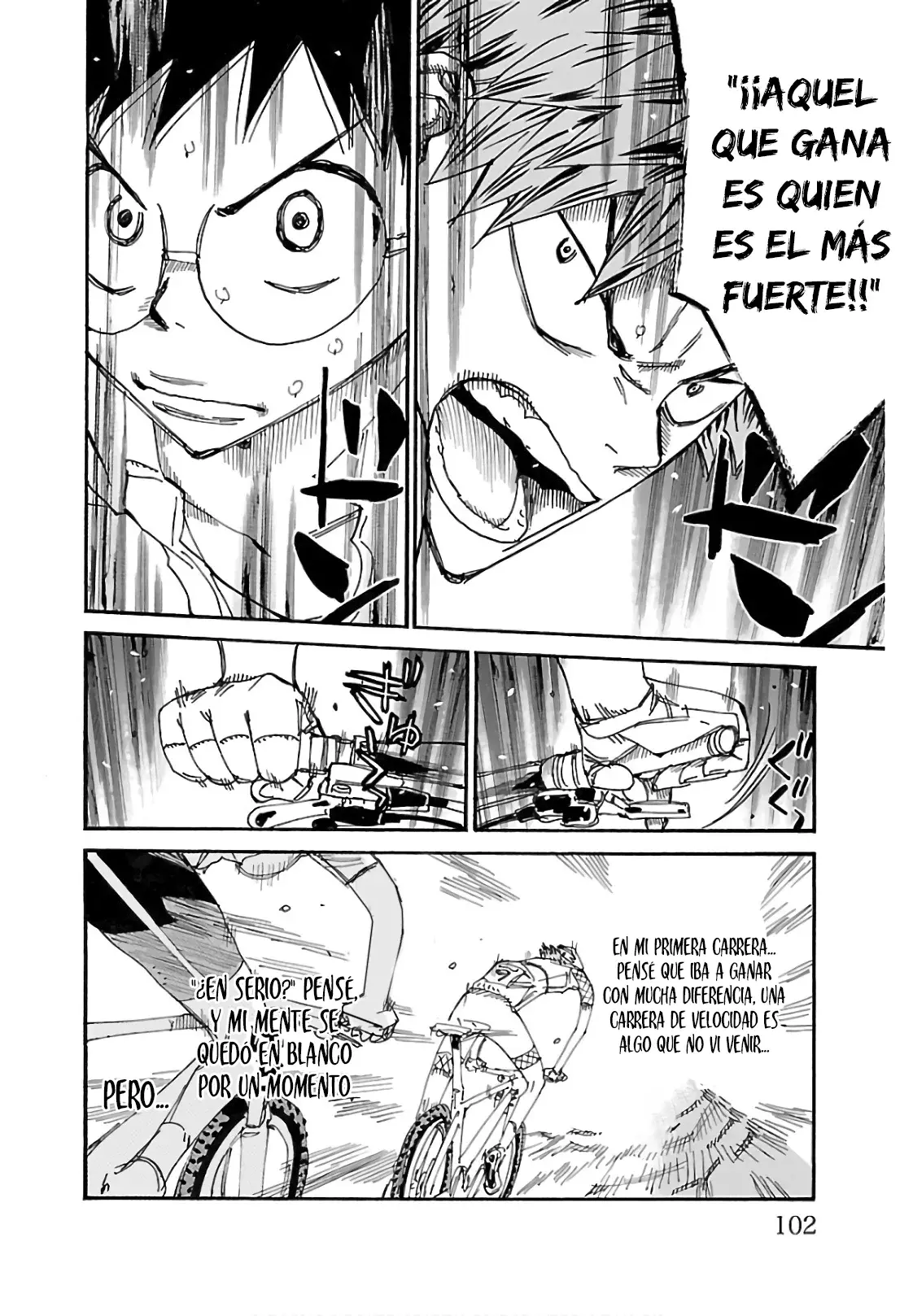 Yowamushi Pedal Capítulo 592 - Página 10 en español