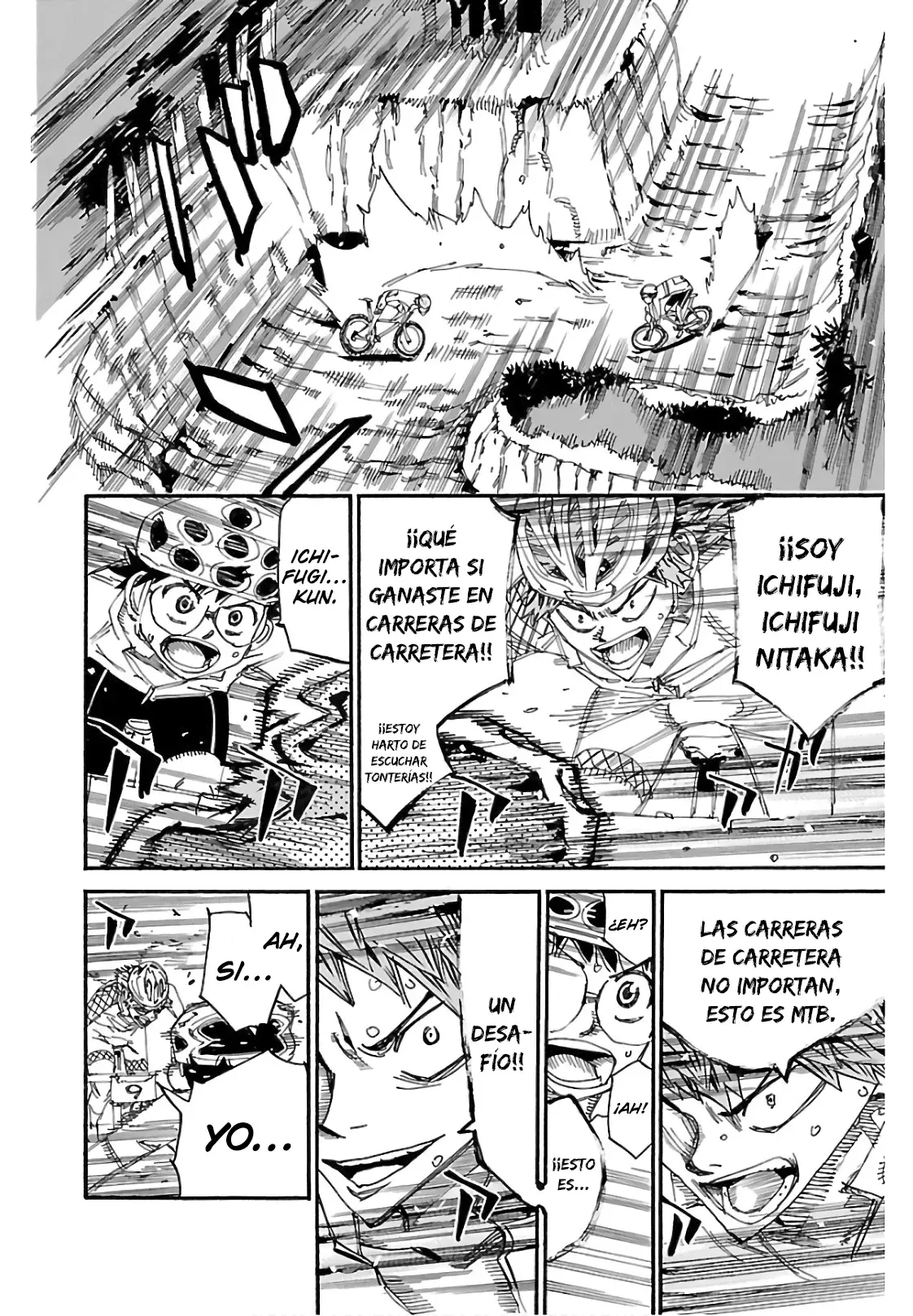Yowamushi Pedal Capítulo 592 - Página 13 en español