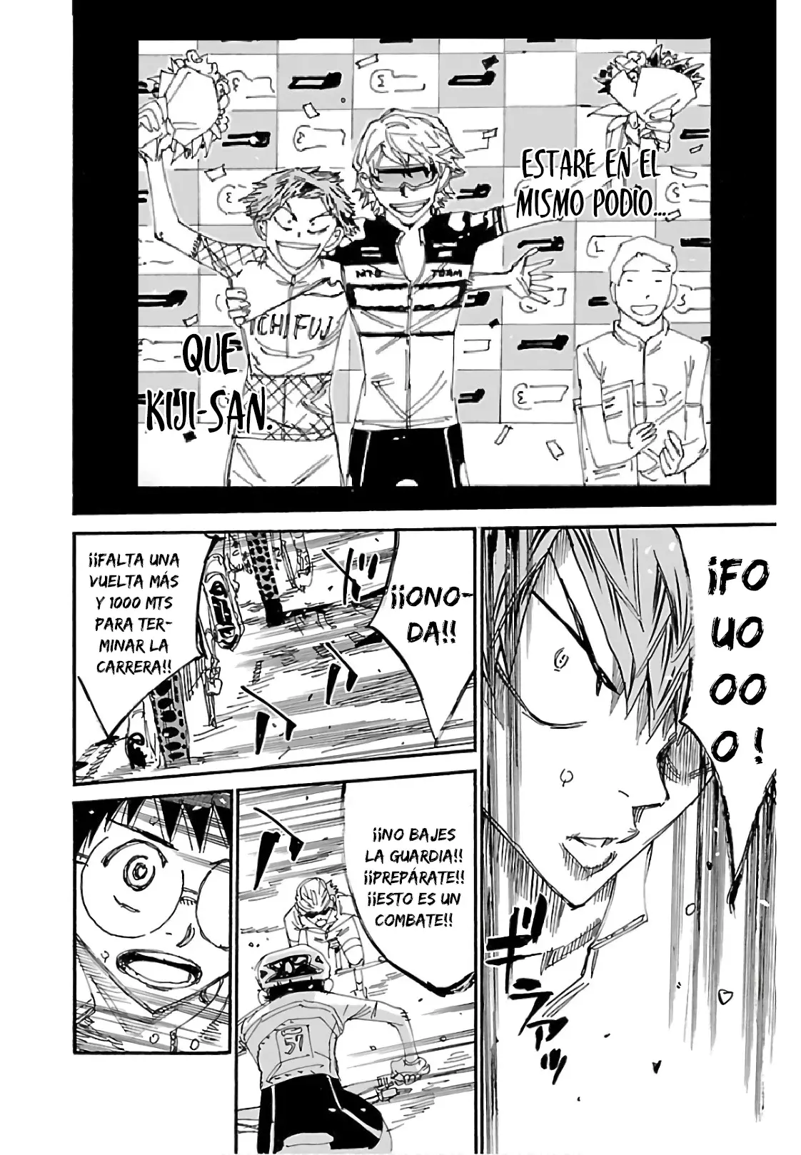 Yowamushi Pedal Capítulo 592 - Página 15 en español