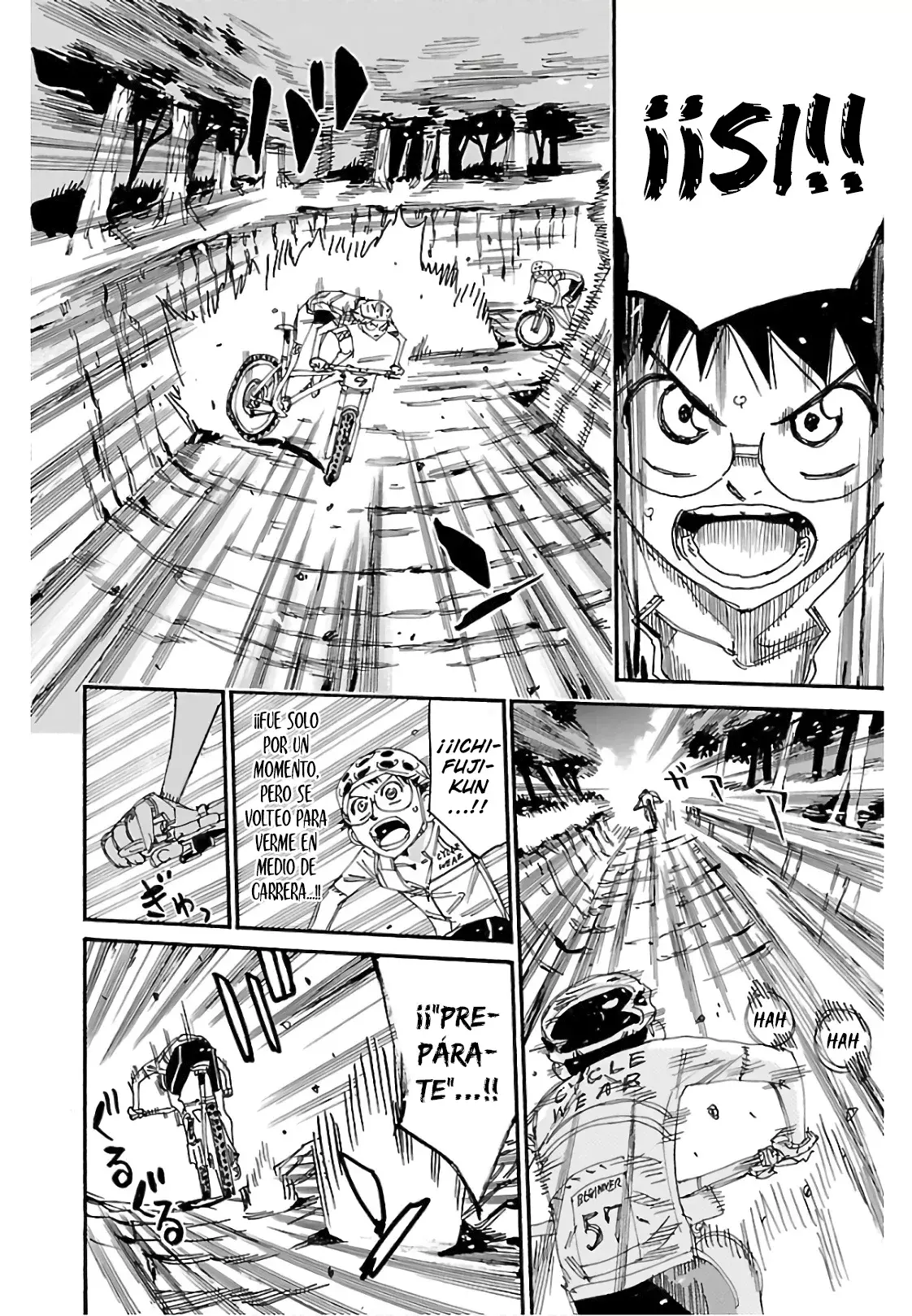 Yowamushi Pedal Capítulo 592 - Página 17 en español