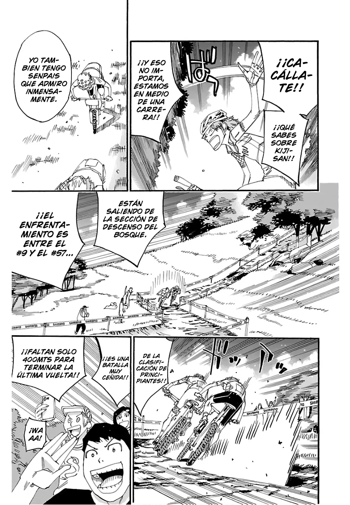 Yowamushi Pedal Capítulo 592 - Página 20 en español